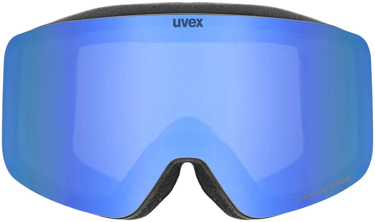 Uvex laskettelulasit PWDR FM - musta-sininen - 2