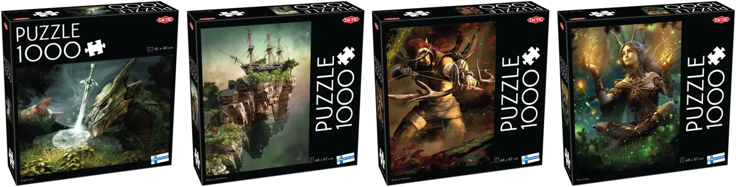 Tactic palapeli fantasia 1000 palaa, erilaisia - 1