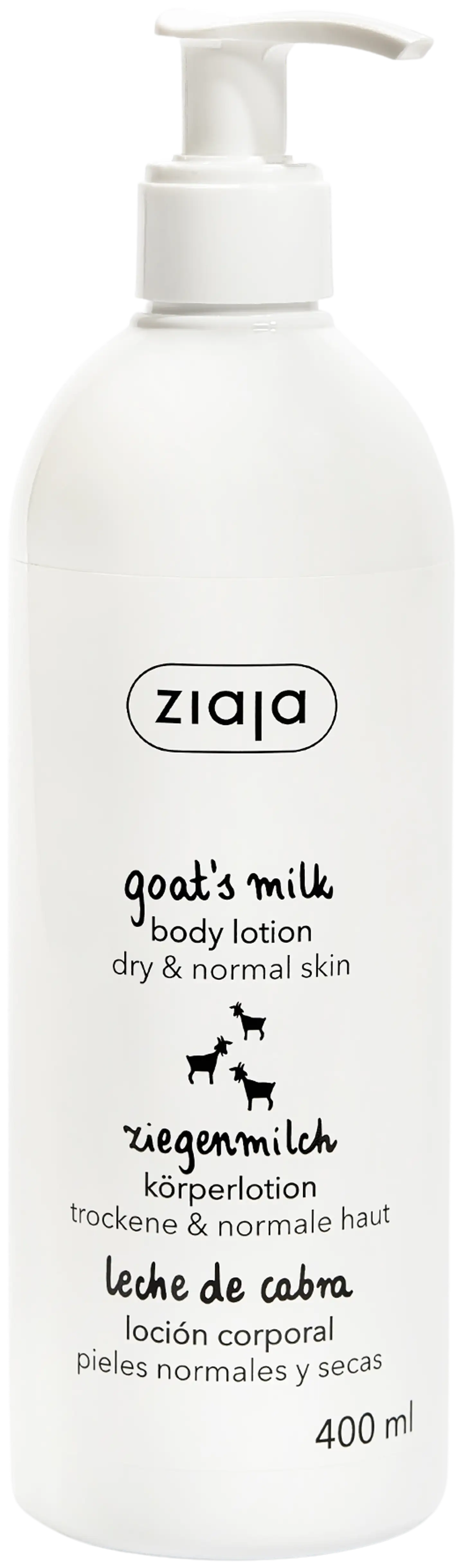 Ziaja Goat's Milk vuohenmaito vartalovoide 400 ml