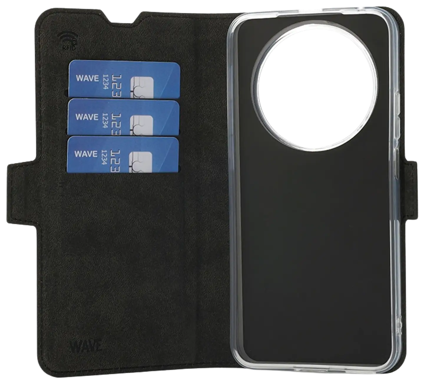 Wave Book Case, Honor Magic8 Lite 5G, Musta - 3