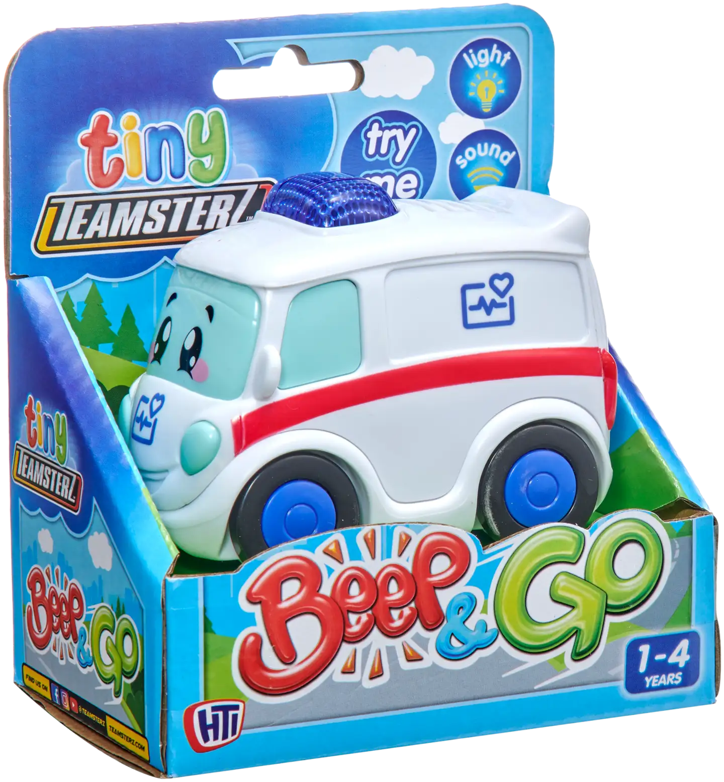 Teamsterz lelu Tiny Teamsterz Beep & Go pikkuauto - 5