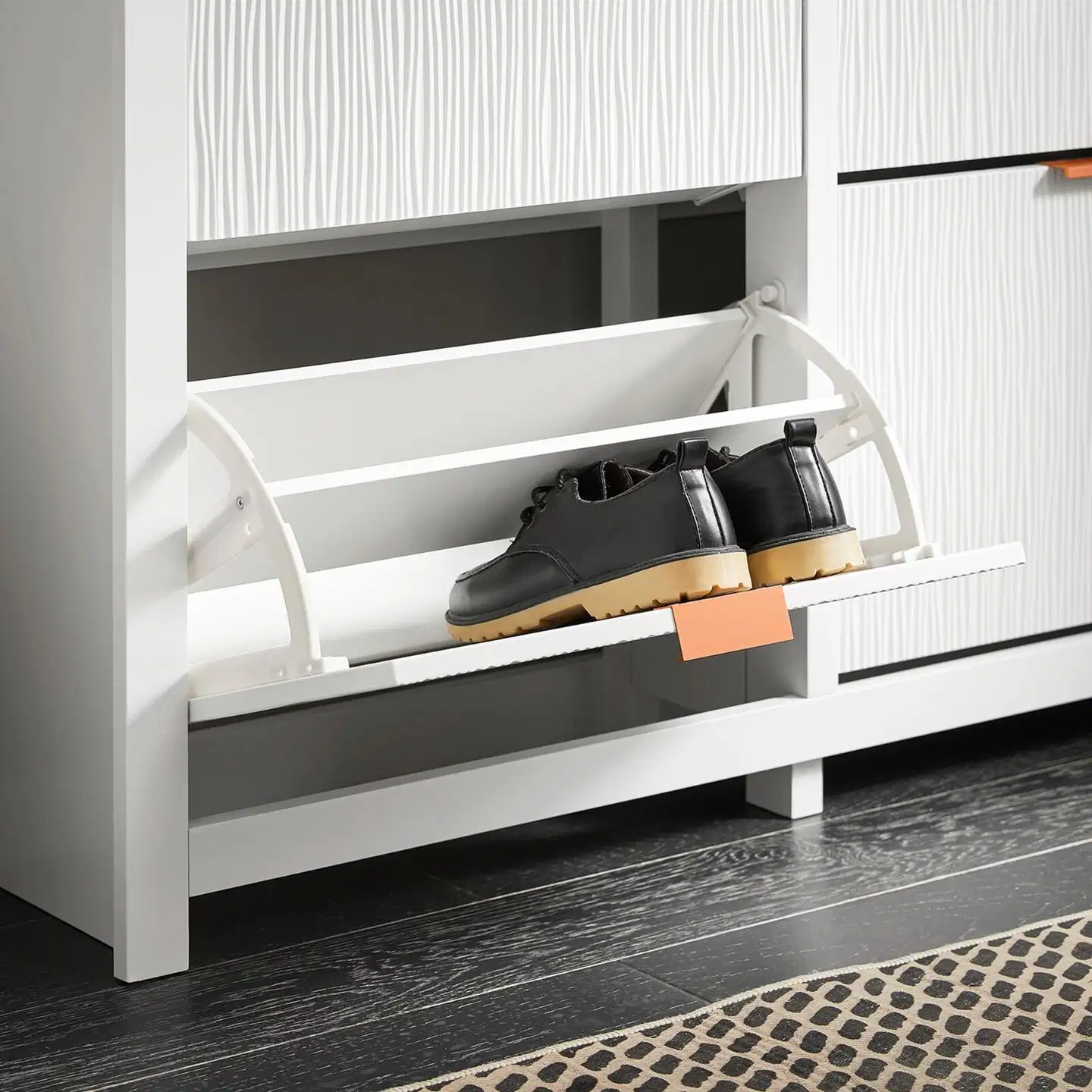 SoBuy kenkäkaappi valkoinen FSR186-II-W - 4