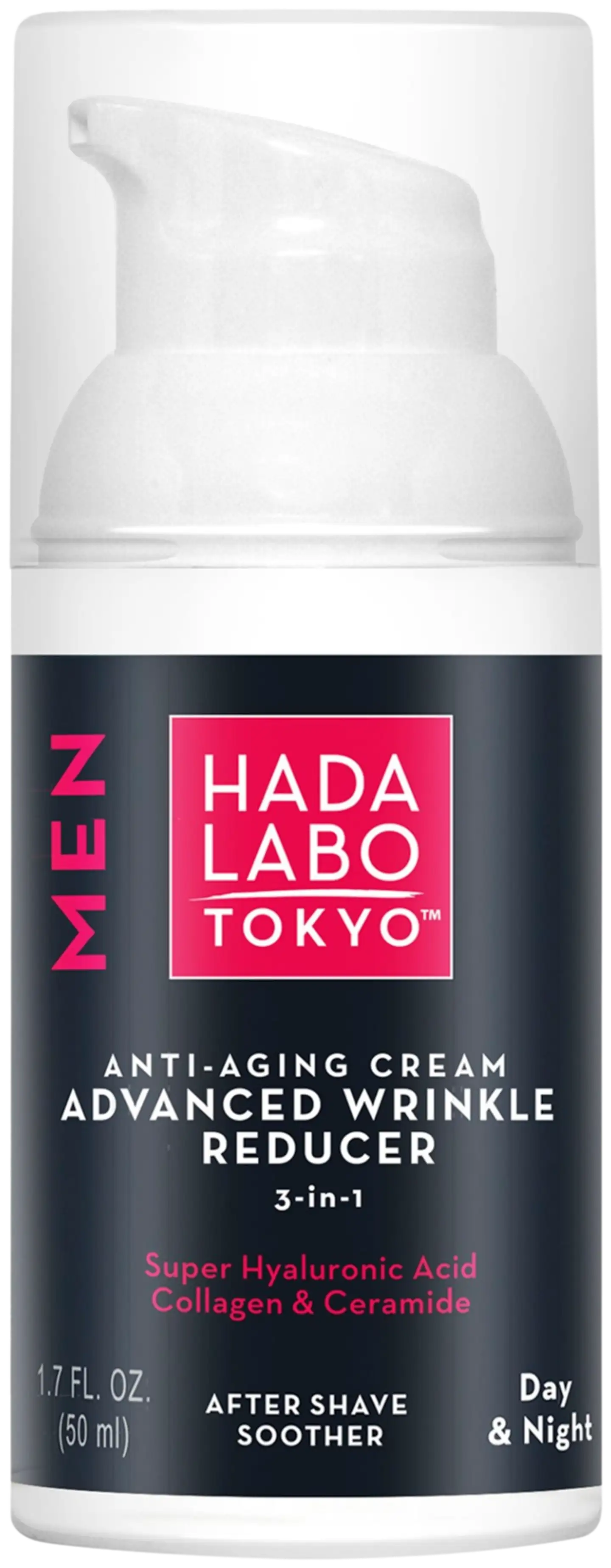 HADA LABO TOKYO MEN Anti-Aging Cream Advanced Wrinkle Reducer -kasvovoide 50ml - 1
