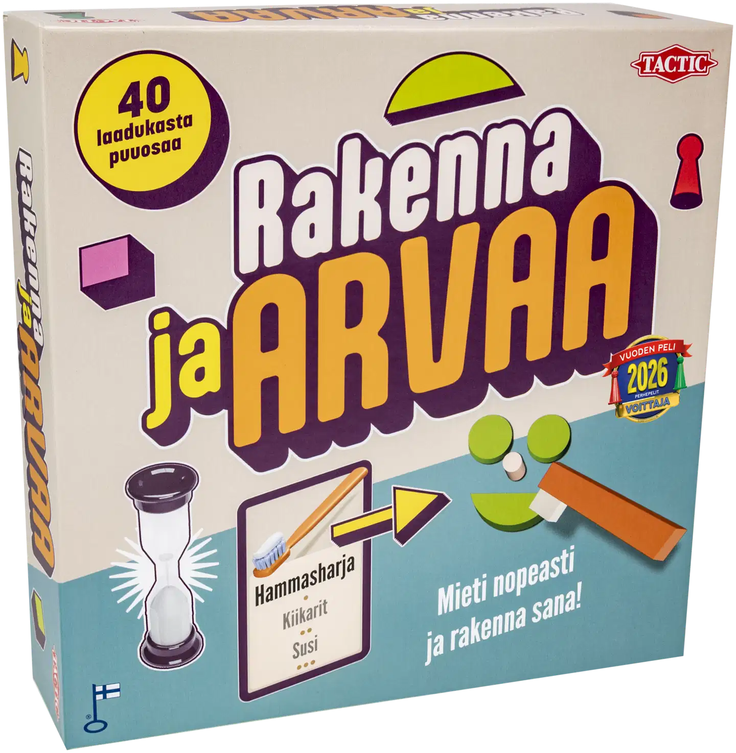 Tactic lautapeli Rakenna ja arvaa - 6