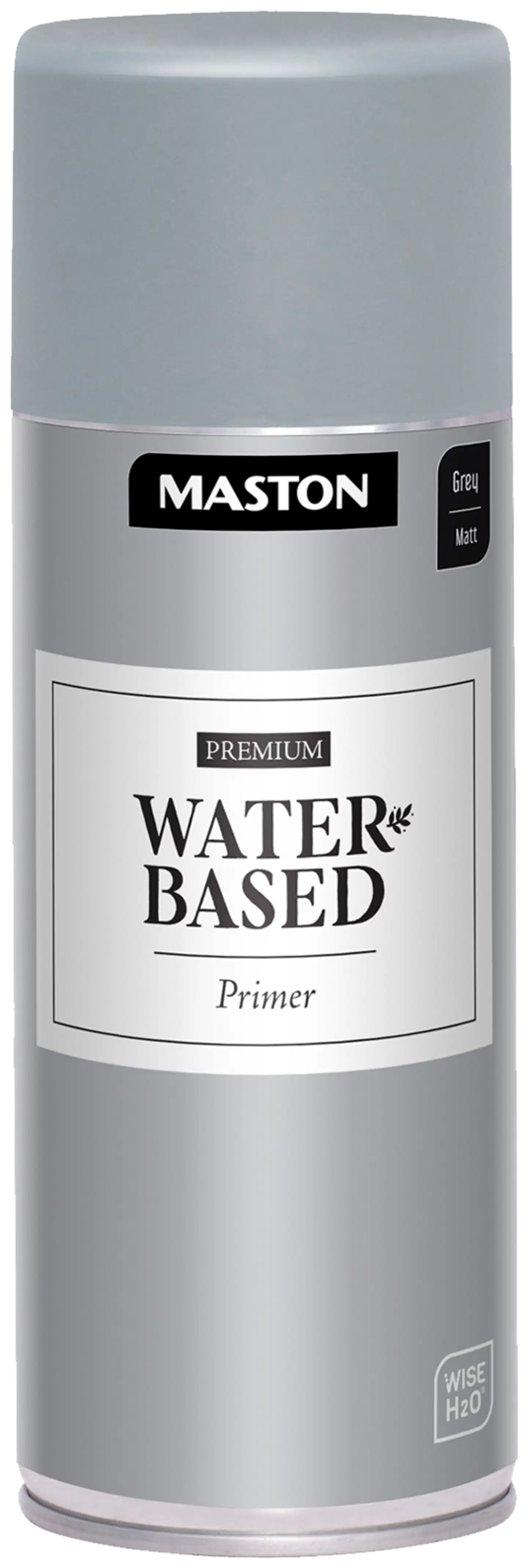 Maston spraypohjamaali Water-Based Primer 350 ml harmaa