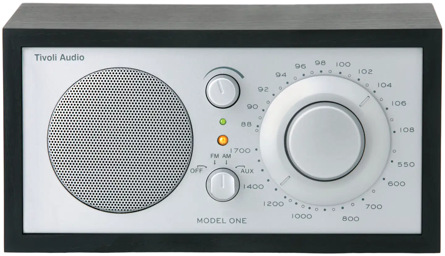 Tivoli Audio pöytäradio Model One musta/hopea - 1