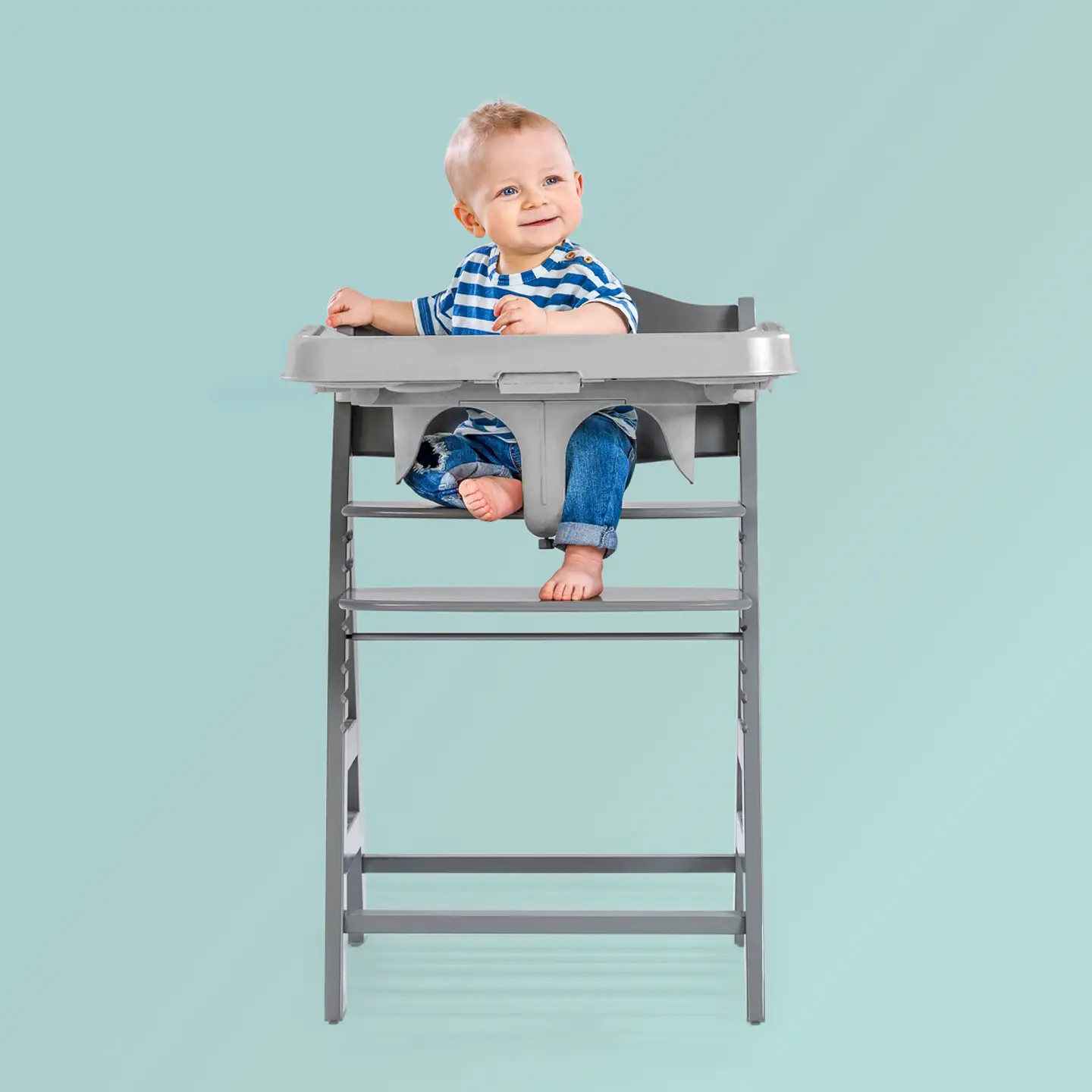 Hauck tarjotin syöttötuoliin Alpha Tray harmaa - 31