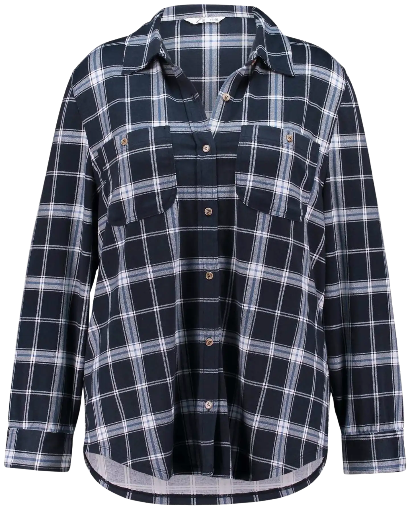 Z-one naisten paitis Xe44nia - 7376 navy check - 1