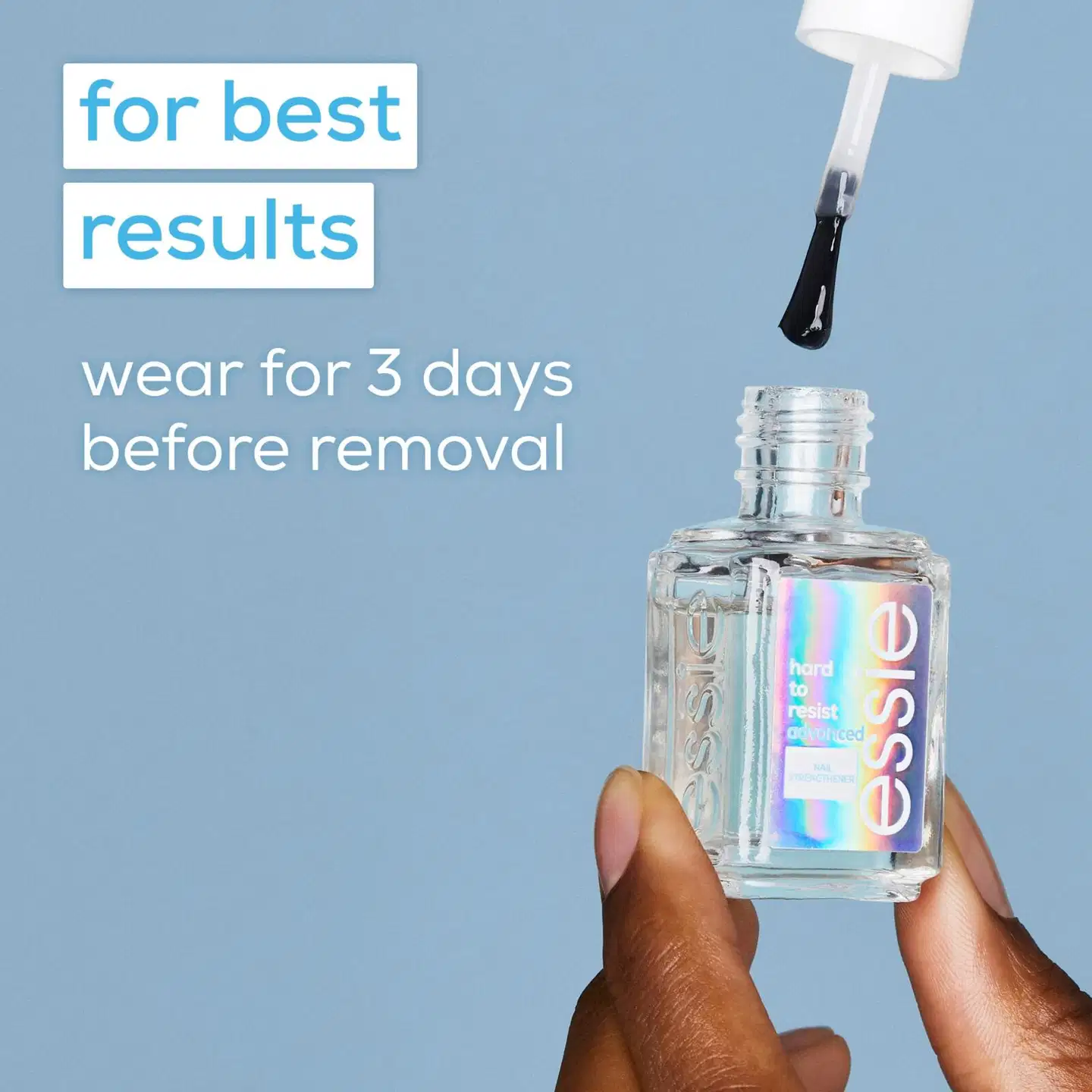 essie hard to resist advanced kynnenvahvistaja clear 13,5 ml - 5