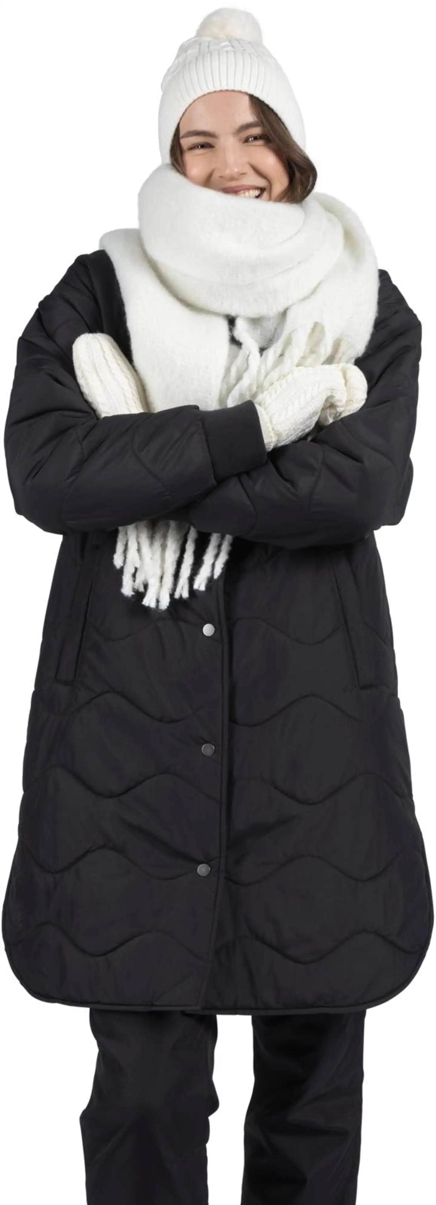 House naisten toppahousut 541H402510 - BLACK - 6