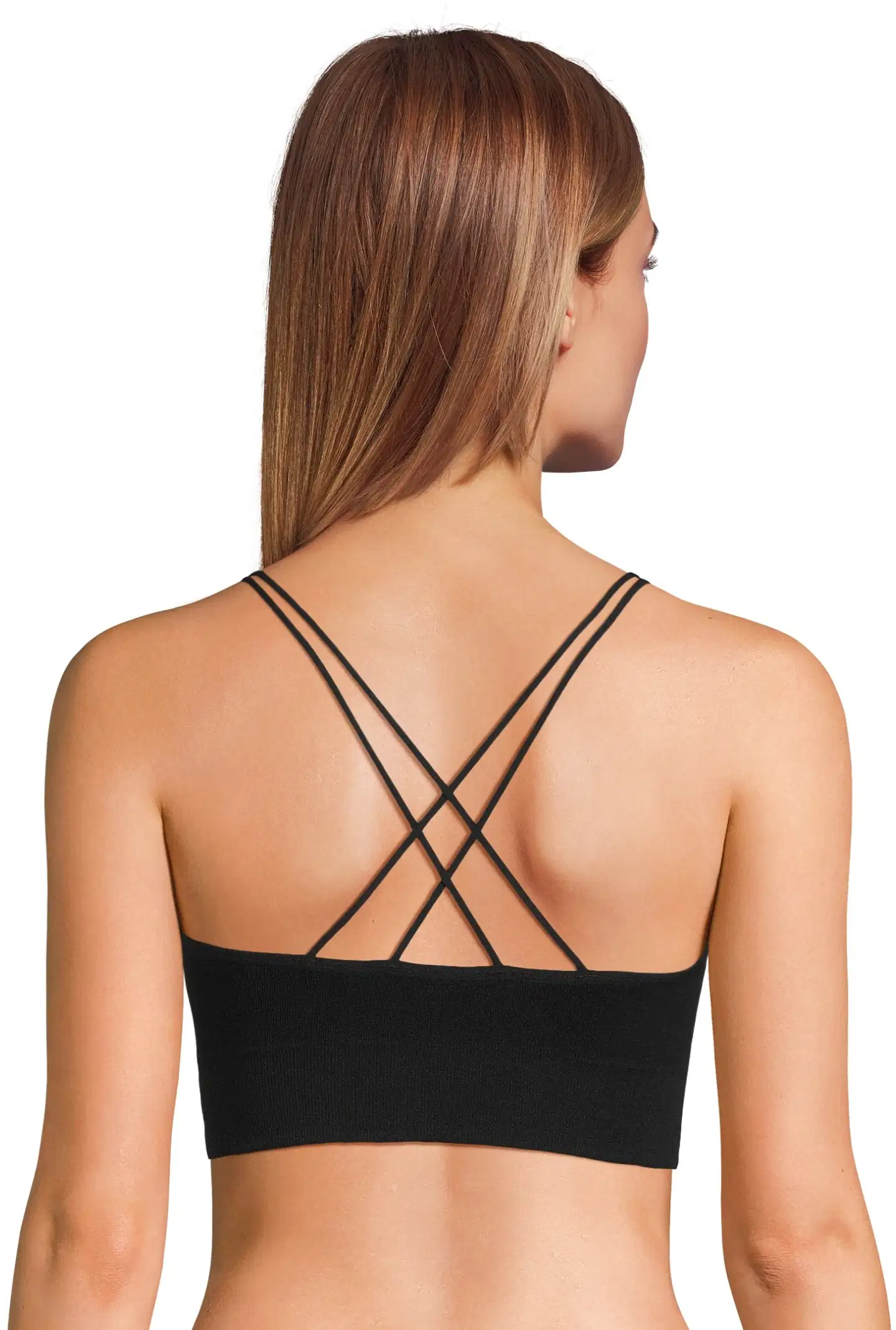 Danskin naisten bralette-rintaliivit 211D082638 - BLACK - 3