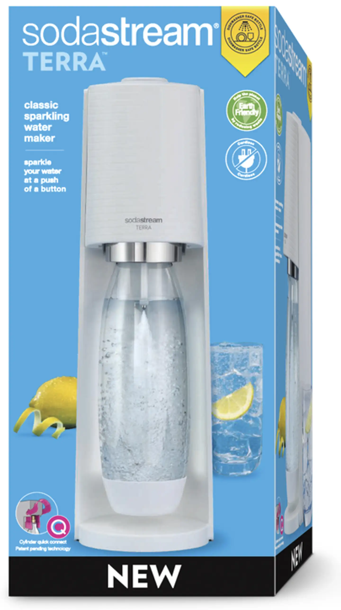 SodaStream Terra™ valkoinen hiilihapotuslaite - 2