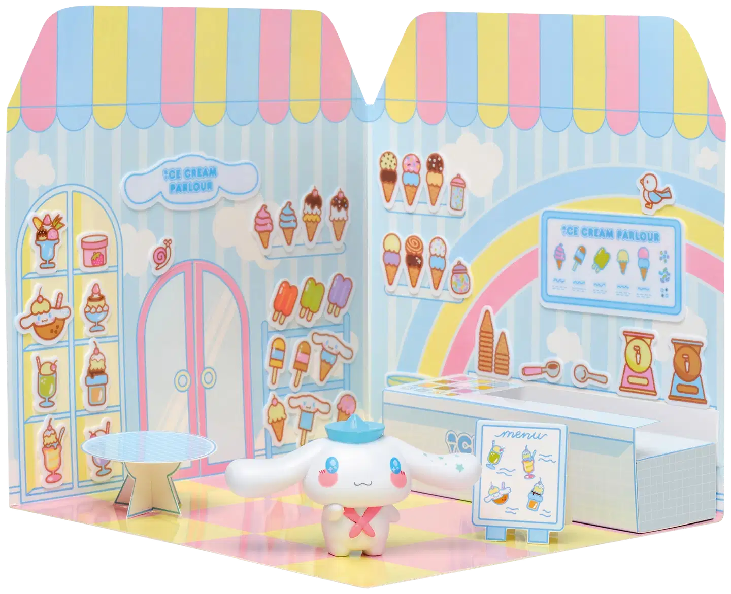 Comansi tarraleikkisetti Cinnamoroll  jäätelökioski - 2