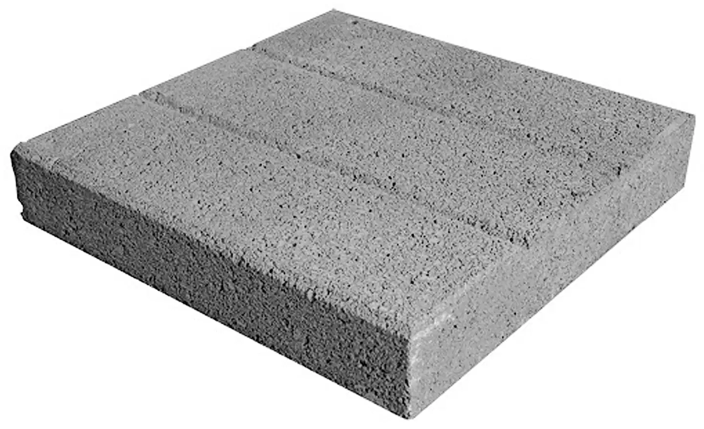 HB-kakspuolilaatta 300x300x55mm harmaa - 1