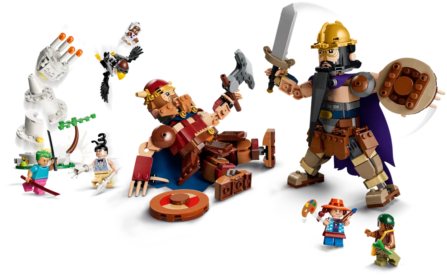 LEGO® ONE PIECE 75644 Dorry vastaan Brogy – Little Gardenin jättiläiset - 5