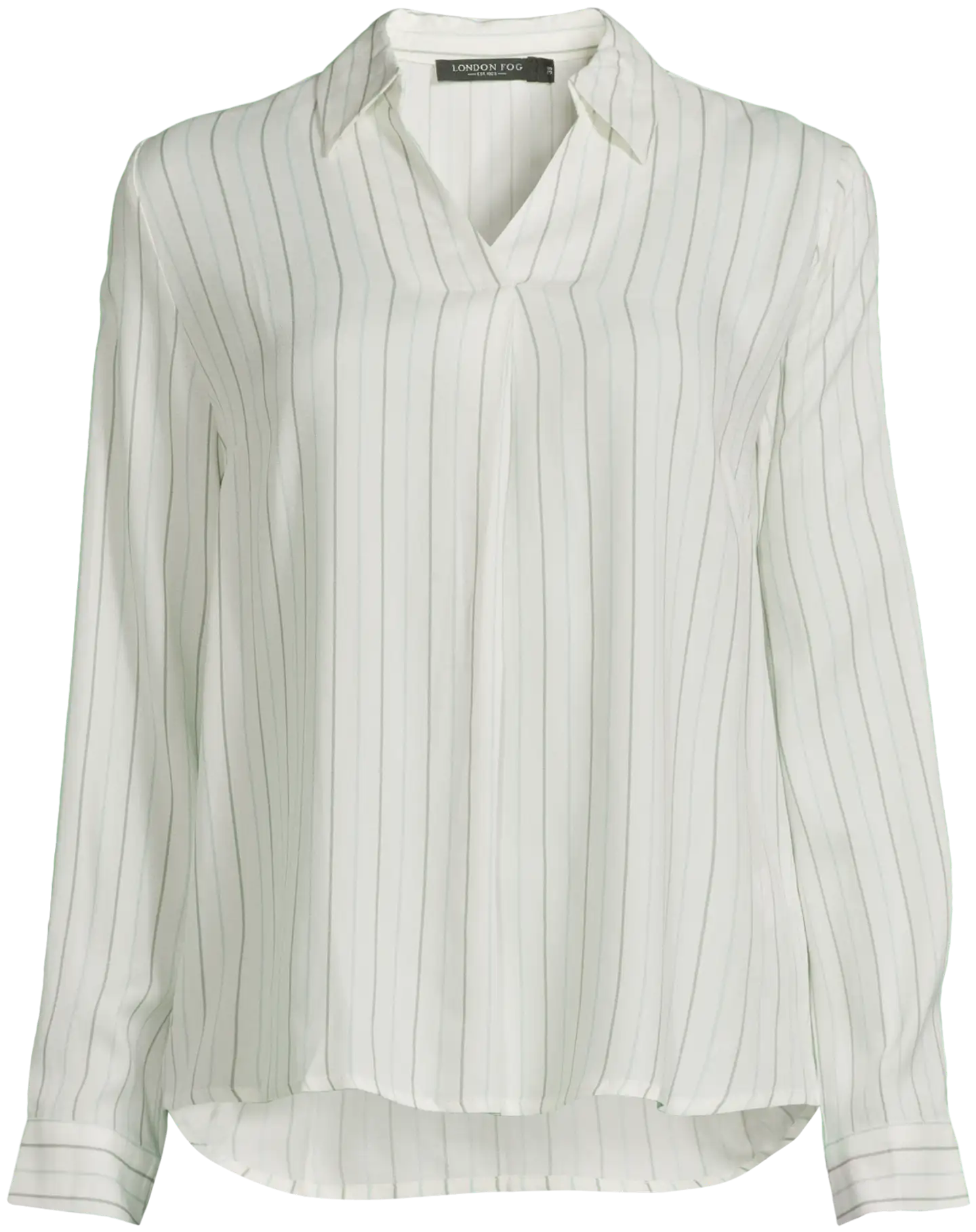 London Fog naisten kangaspusero 228L260501 - Striped - 2