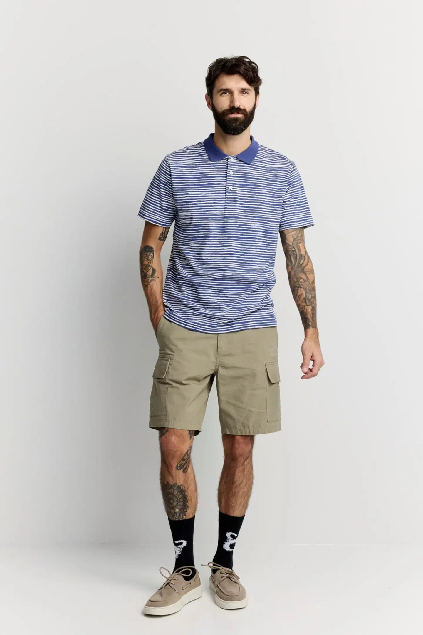 Finlayson miesten jersey-pikeepaita Tiuhta - Sage Green - 2