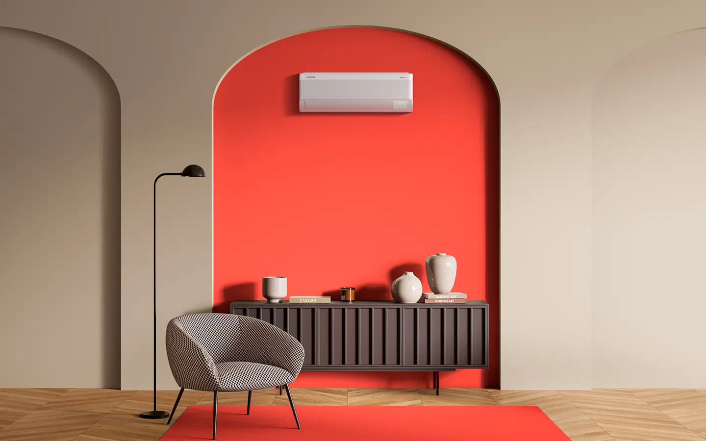 Samsung NRAC Windfree Comfort S2 12 ilmalämpöpumppu asennettuna - 19