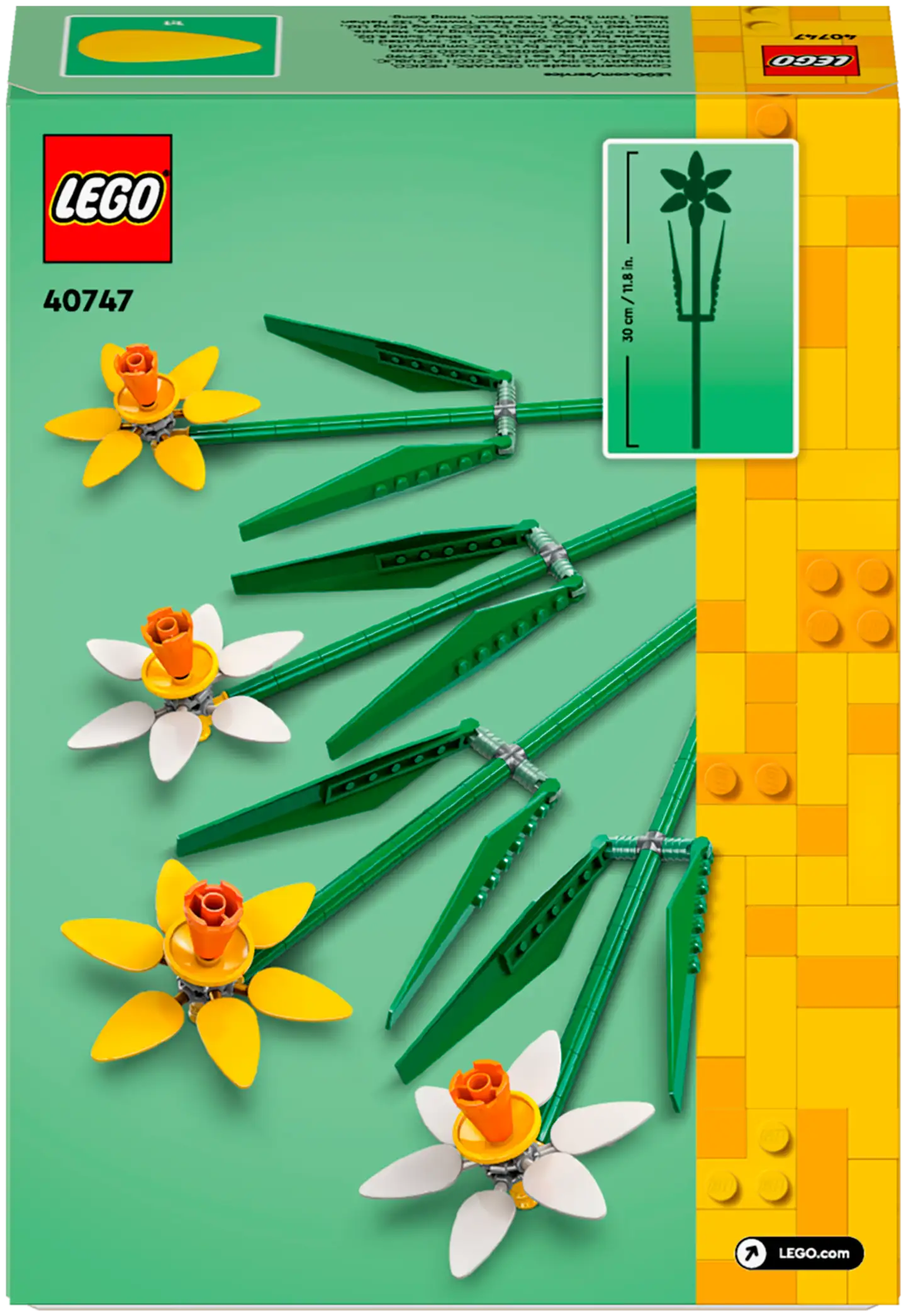 LEGO LEL Flowers 40747 Narsissit - 3