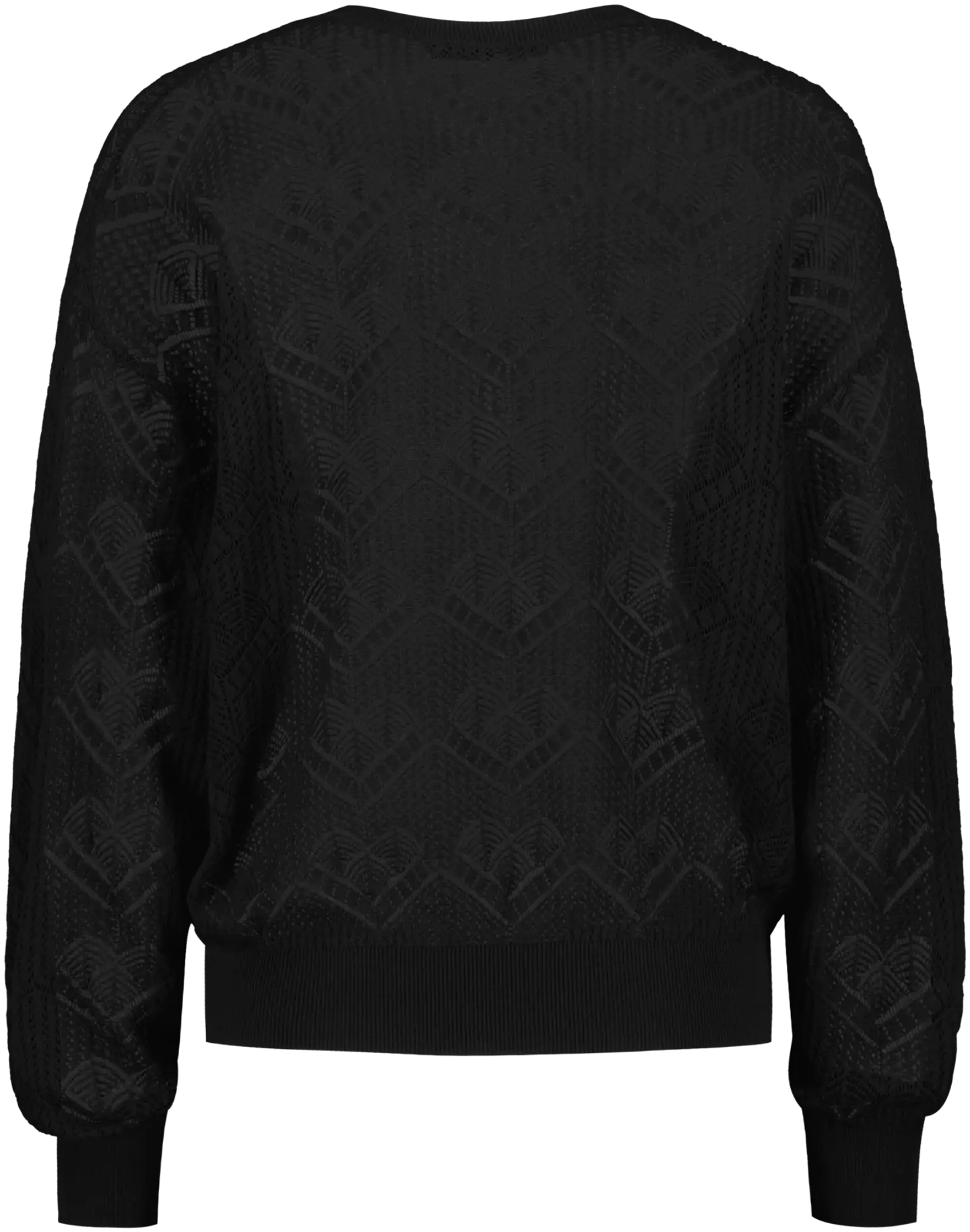 House naisten pitsineule 213H260903 - BLACK - 2