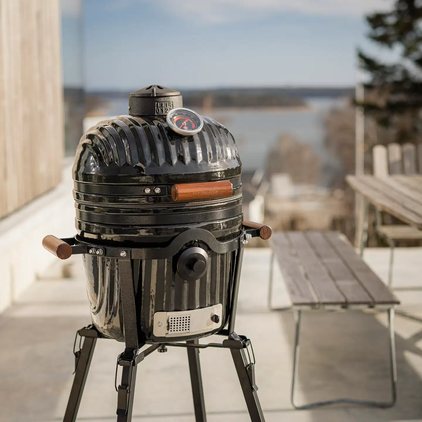 Kamado Sumo Icon Junior hiiligrilli - musta - 18