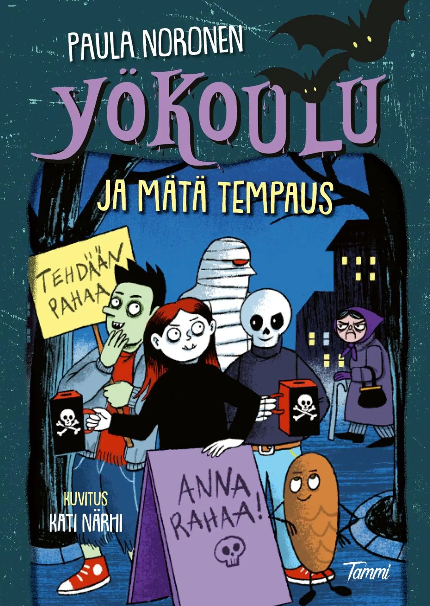 Noronen, Yökoulu ja mätä tempaus