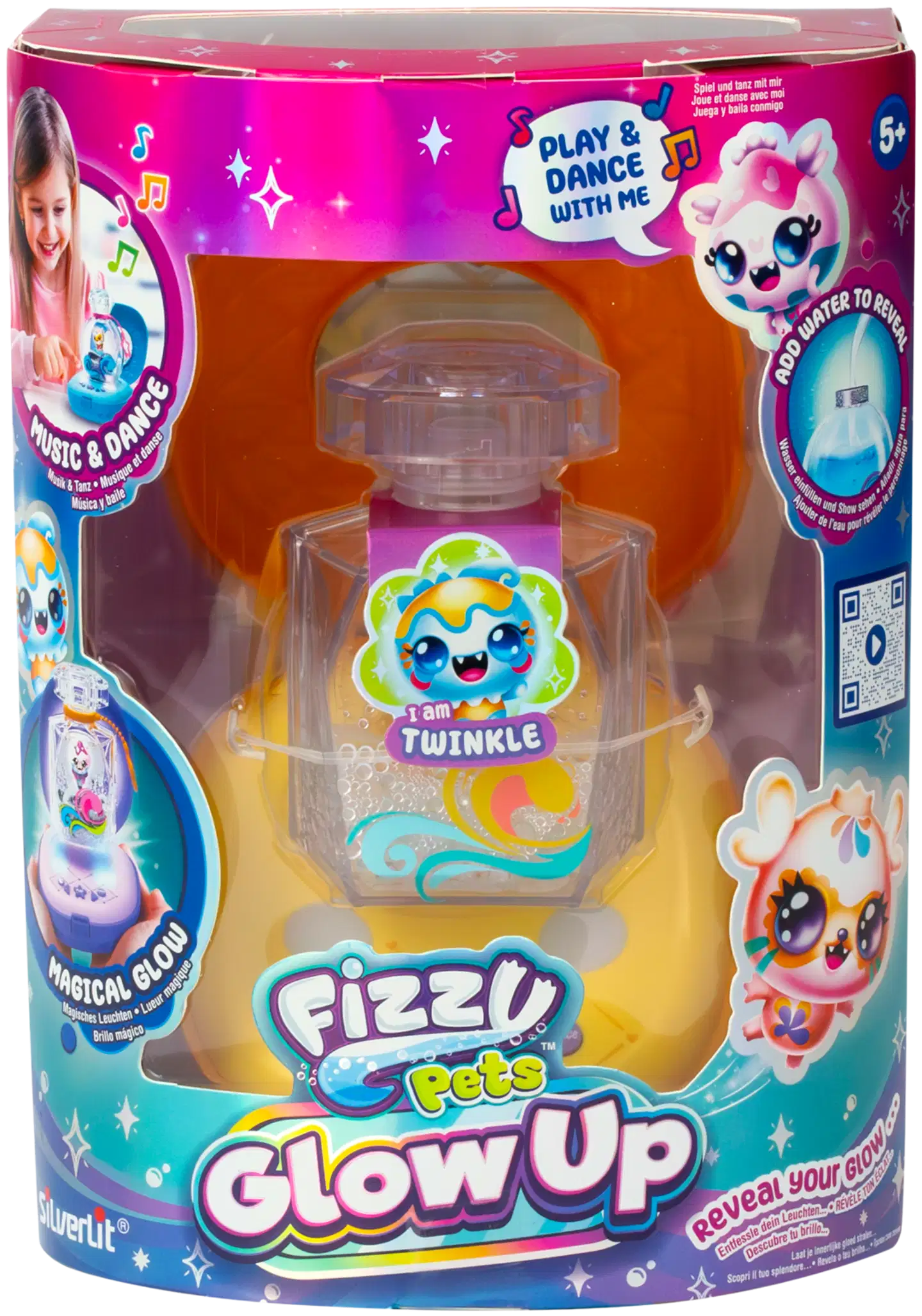 Silverlit lelu Fizzy Pets Glow Up, erilaisia - 11