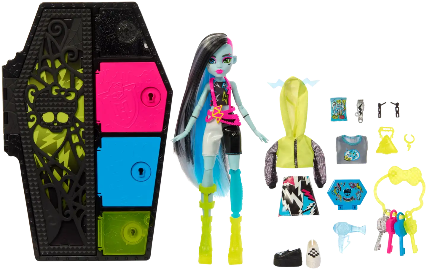 Monster High Skulltimate Secrets Frankie -muotinukke - 2