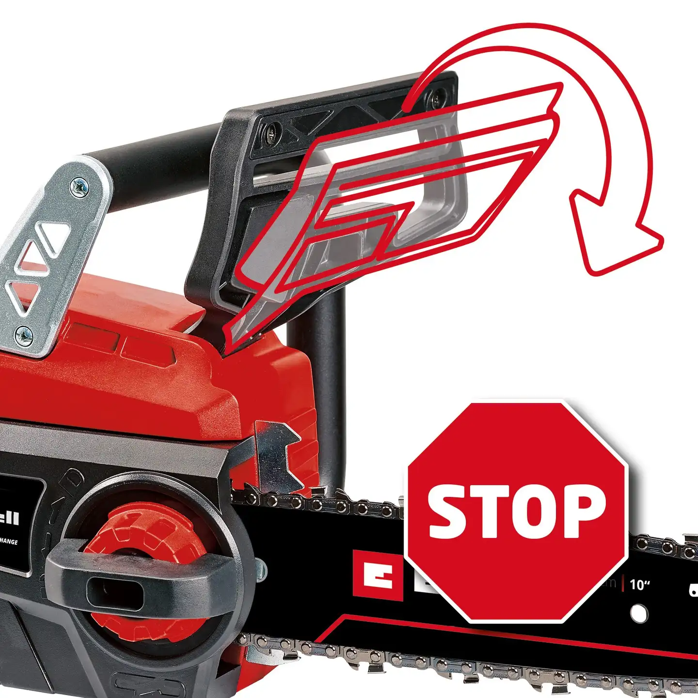 Einhell akkuketjusaha GE-LC 18/25 Li Kit 1 x 4,0 Ah - 7