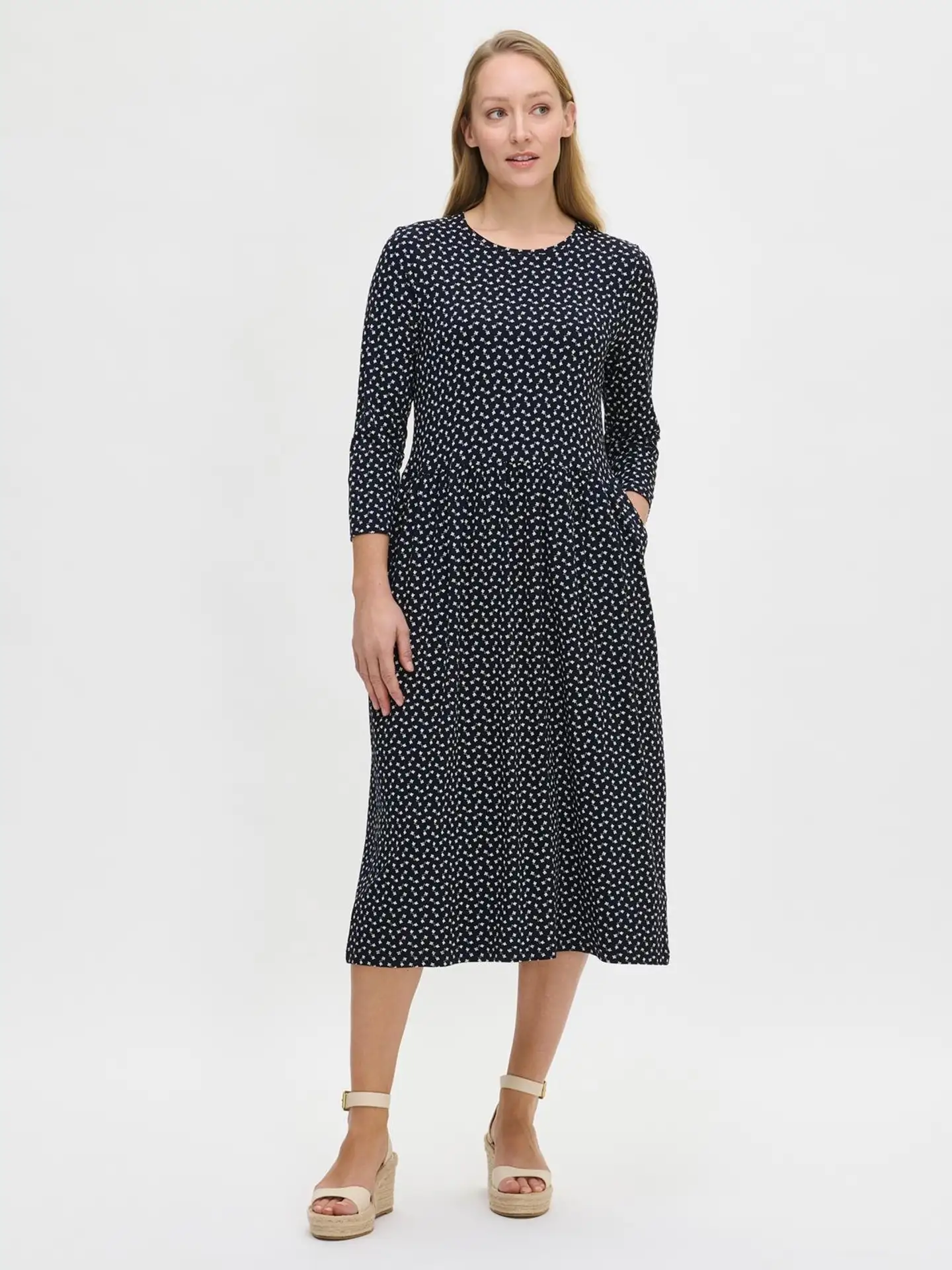 Nanso Naisten mekko Liliana - tummansininen - 2