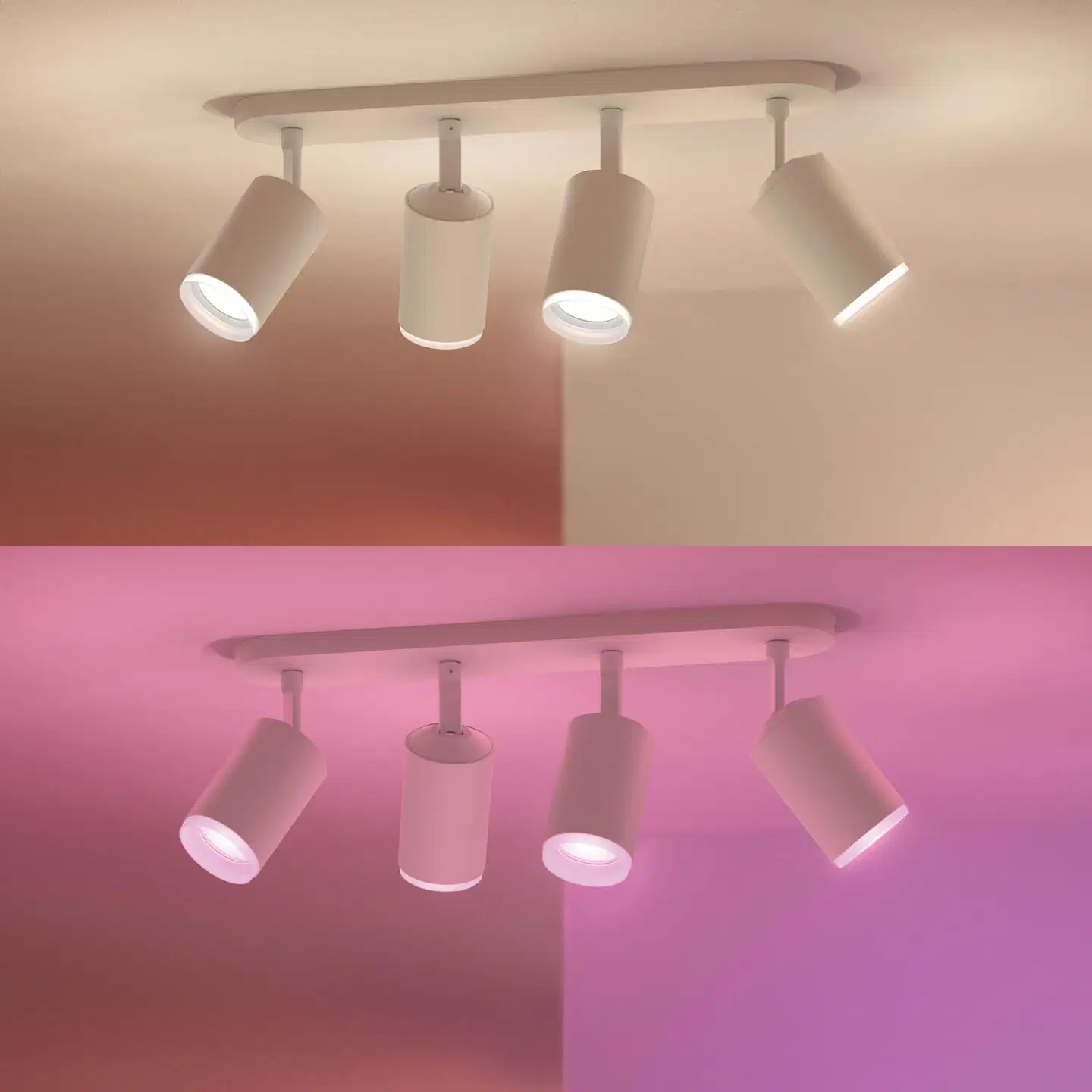 Philips Hue Fugato -kohdevalaisin 4.2W 2000-6500K 1600LM valkoinen - 6