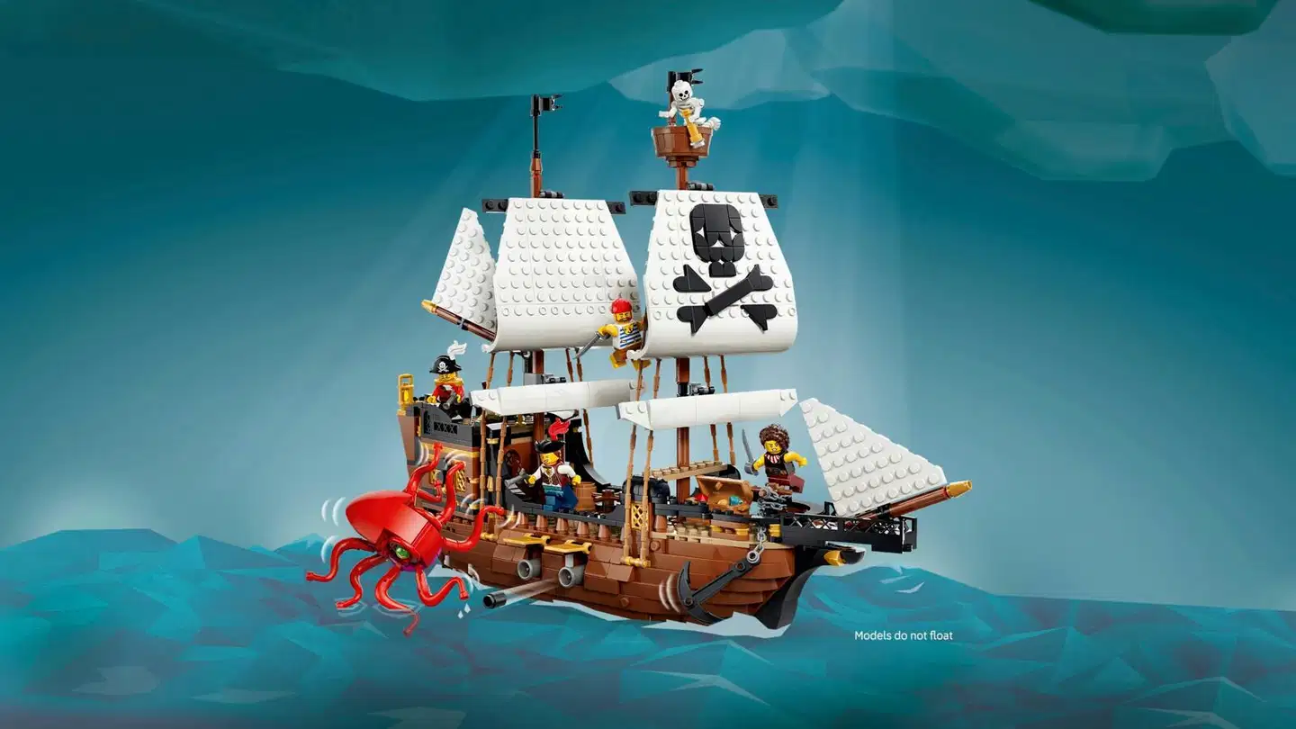 LEGO® Creator 31387 Mahtava merirosvolaiva - 5
