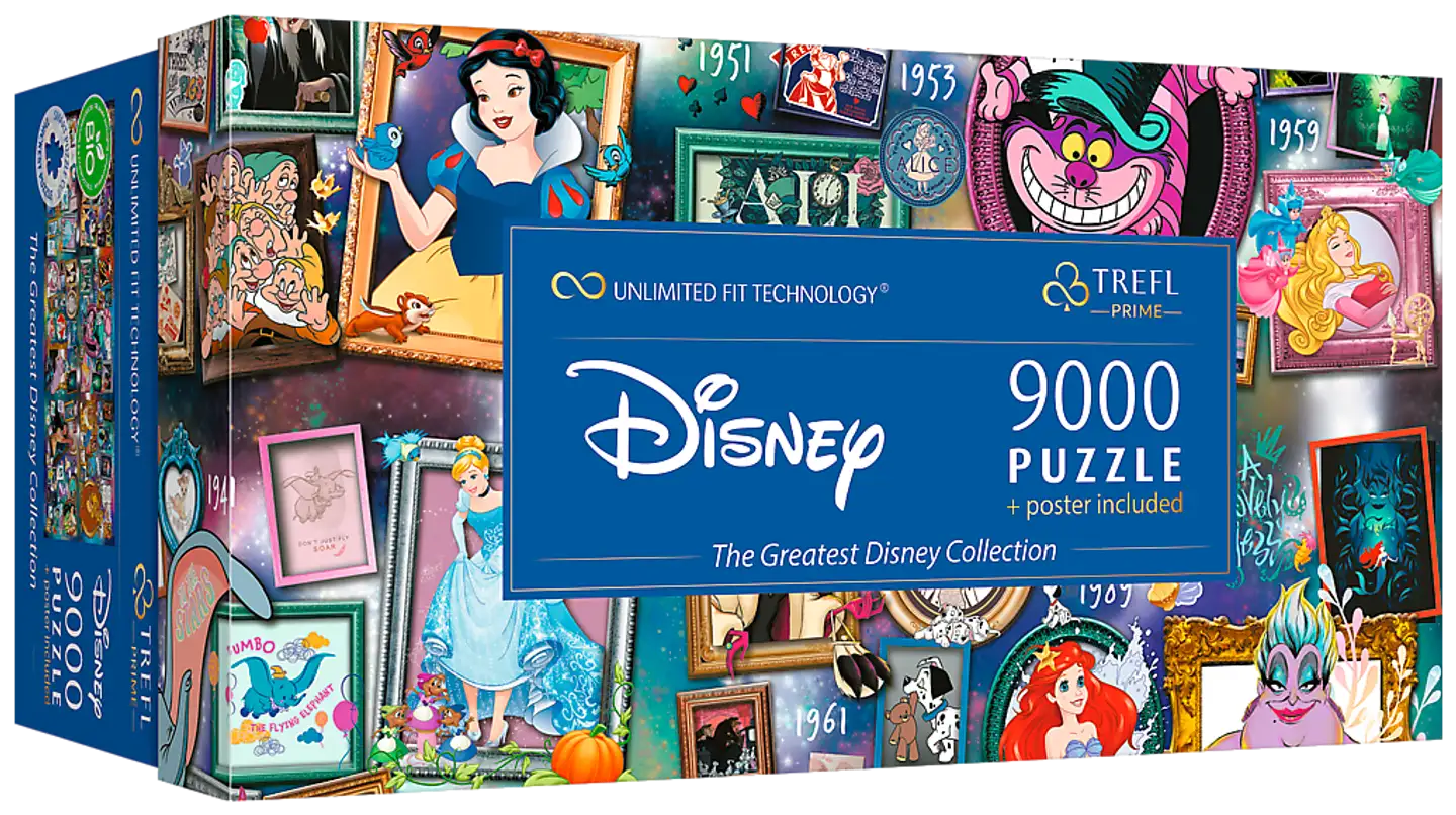 Trefl Prime Palapeli Disney, 9 000 palaa - 1