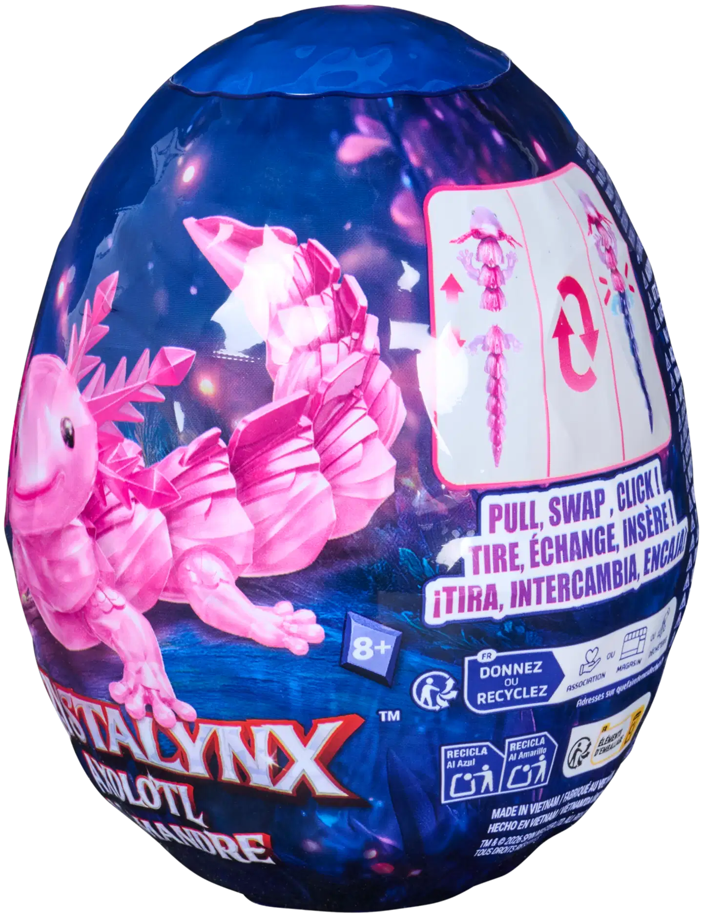 CrystaLynx Aksolotli Lajit. - 3