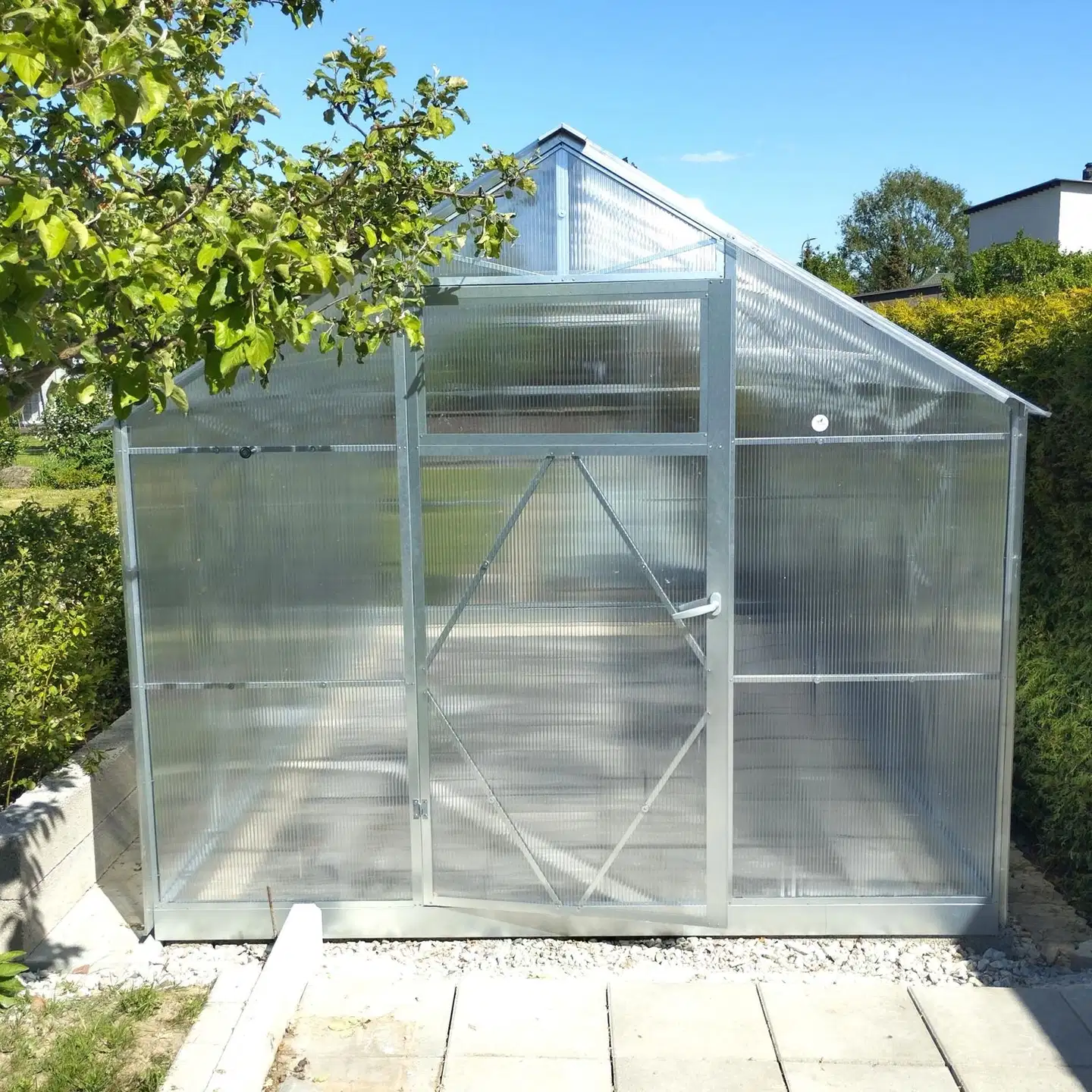 Ecoslider kasvihuone 2.5 X 6.24 - 9