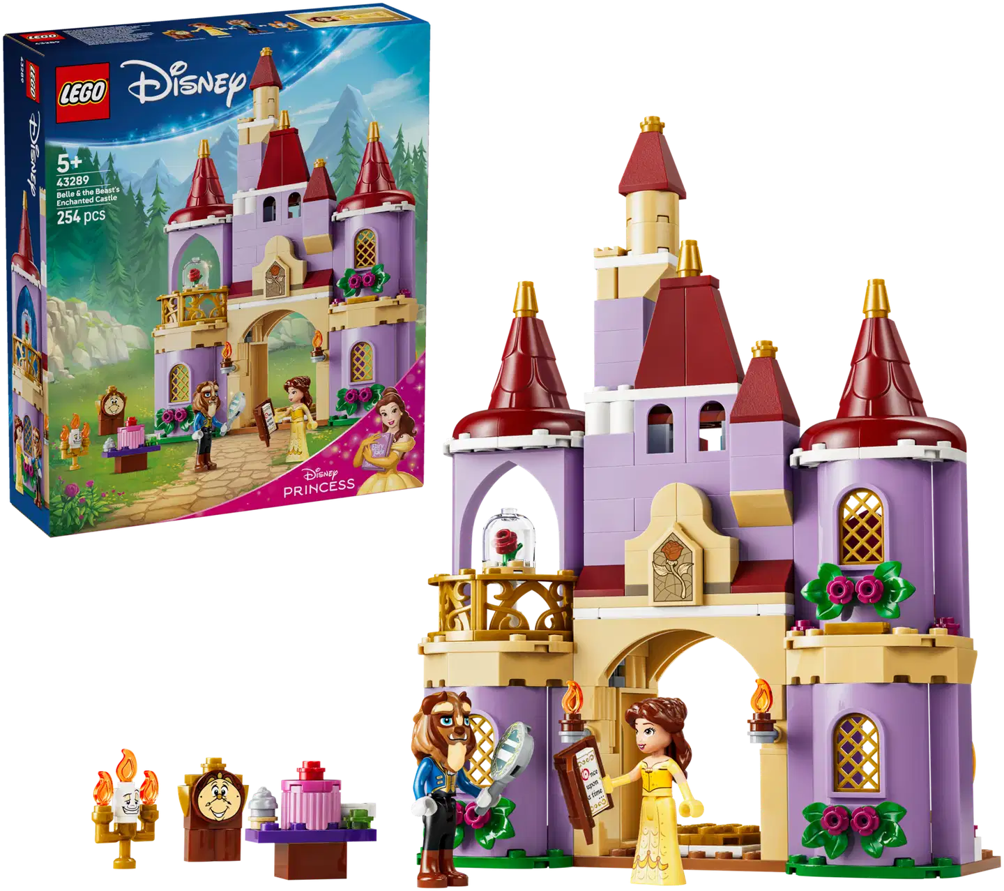 LEGO® Disney Princess 43289 Kaunottaren ja hirviön lumottu linna - 1