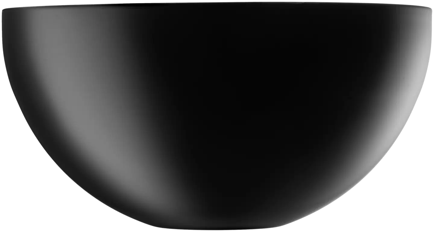 Maku teräskulho musta - 1