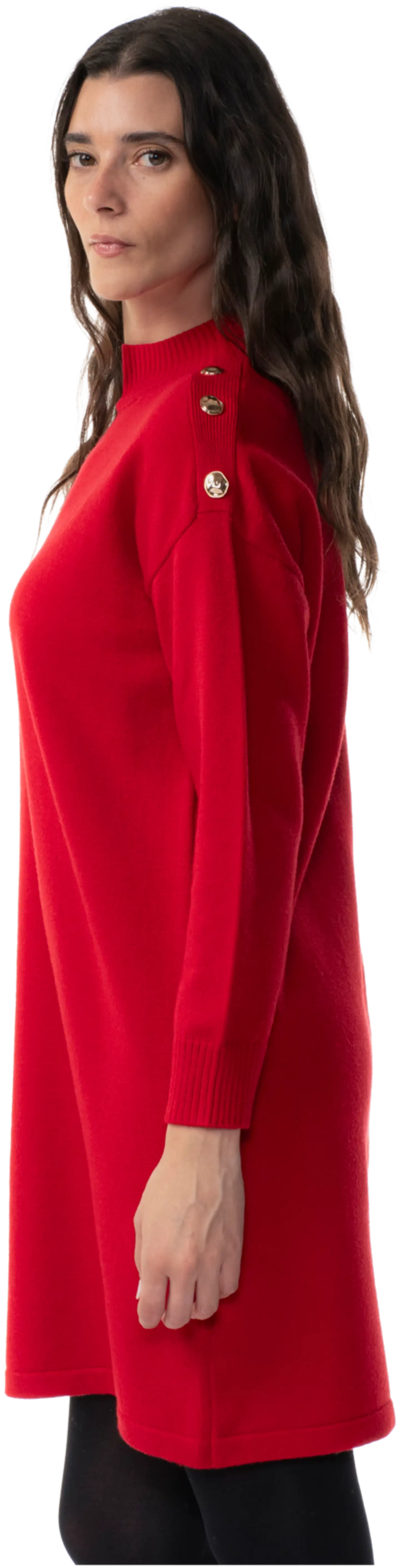 TEX naisten neule I291477 - RED - 4