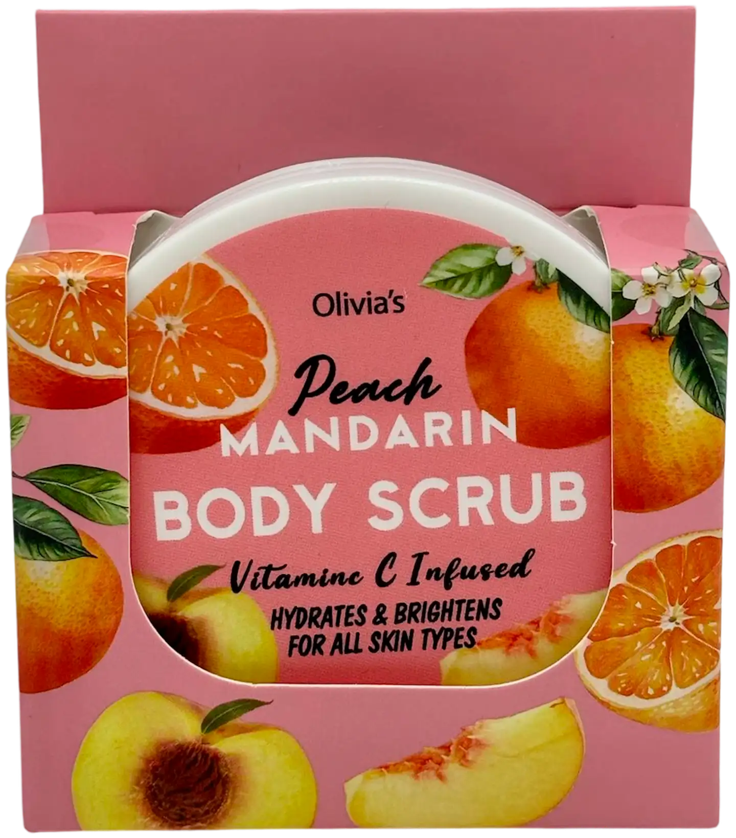 OLIVIA'S Vartalonkuorinta 50ml persikka & mandariini.