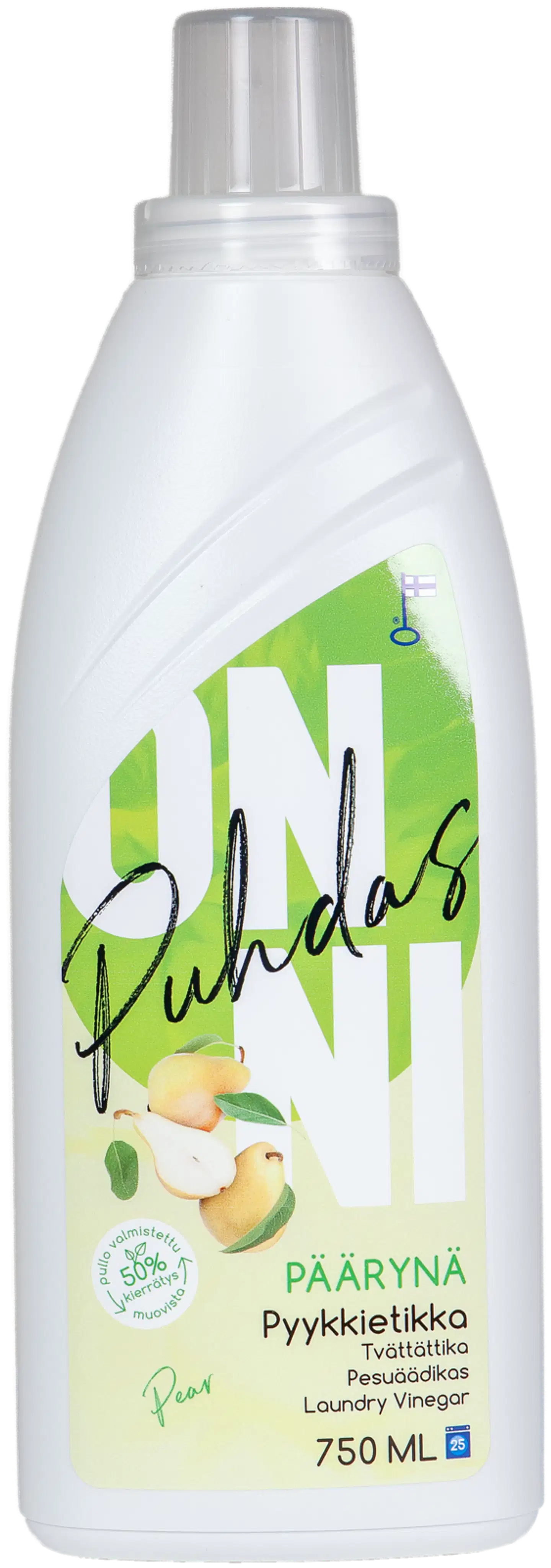 Puhdas ONNI Pyykkietikka Päärynä 750 ML