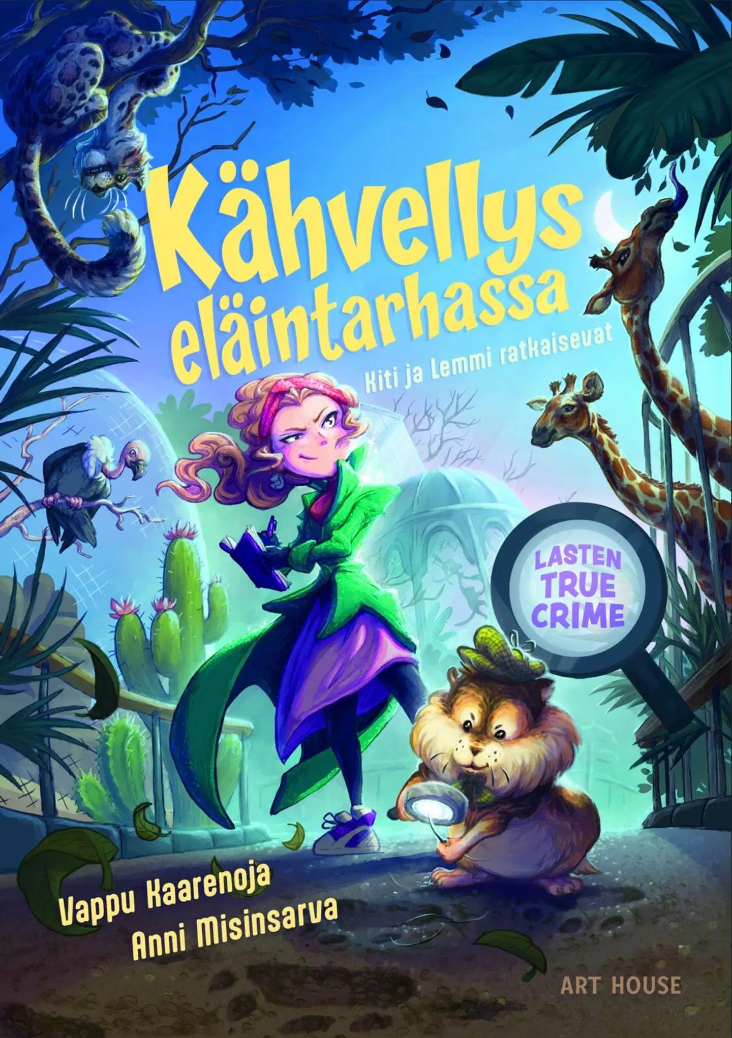Kaarenoja, Kähvellys eläintarhassa - Kiti ja Lemmi ratkaisevat