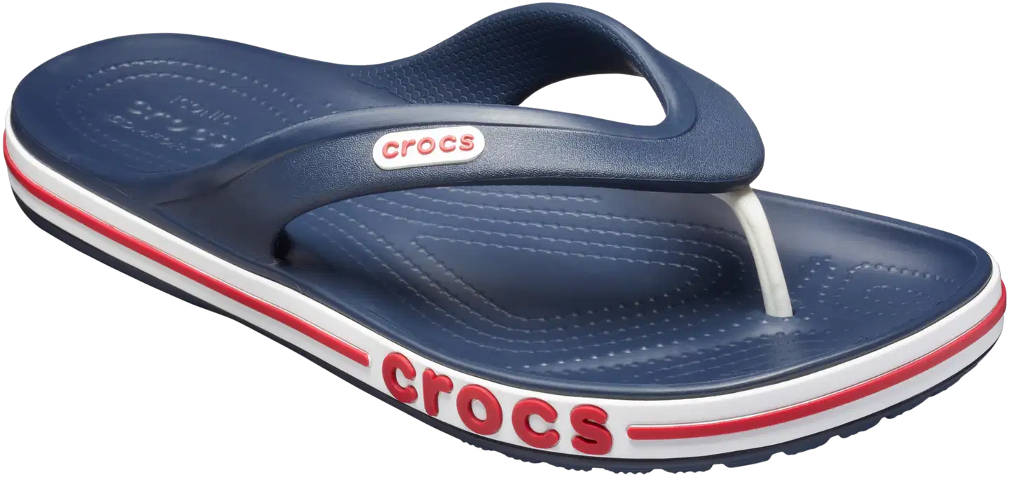 Crocs miesten varvassandaali Bayaband Flip Navy - navy/pepper - 5
