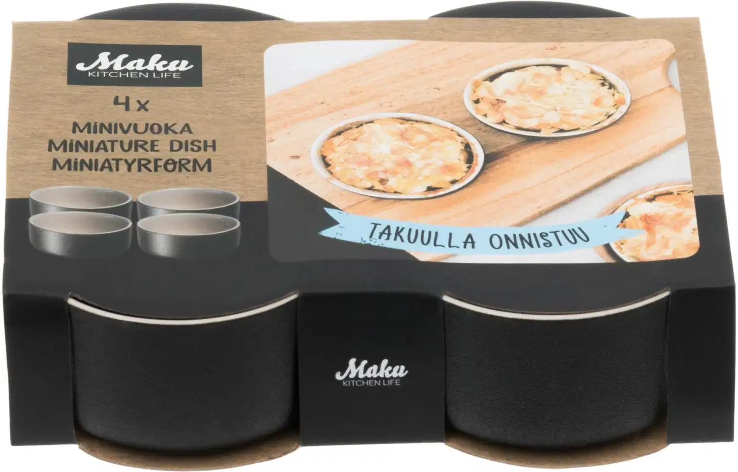 Maku minivuoka Robuste keraaminen - 5