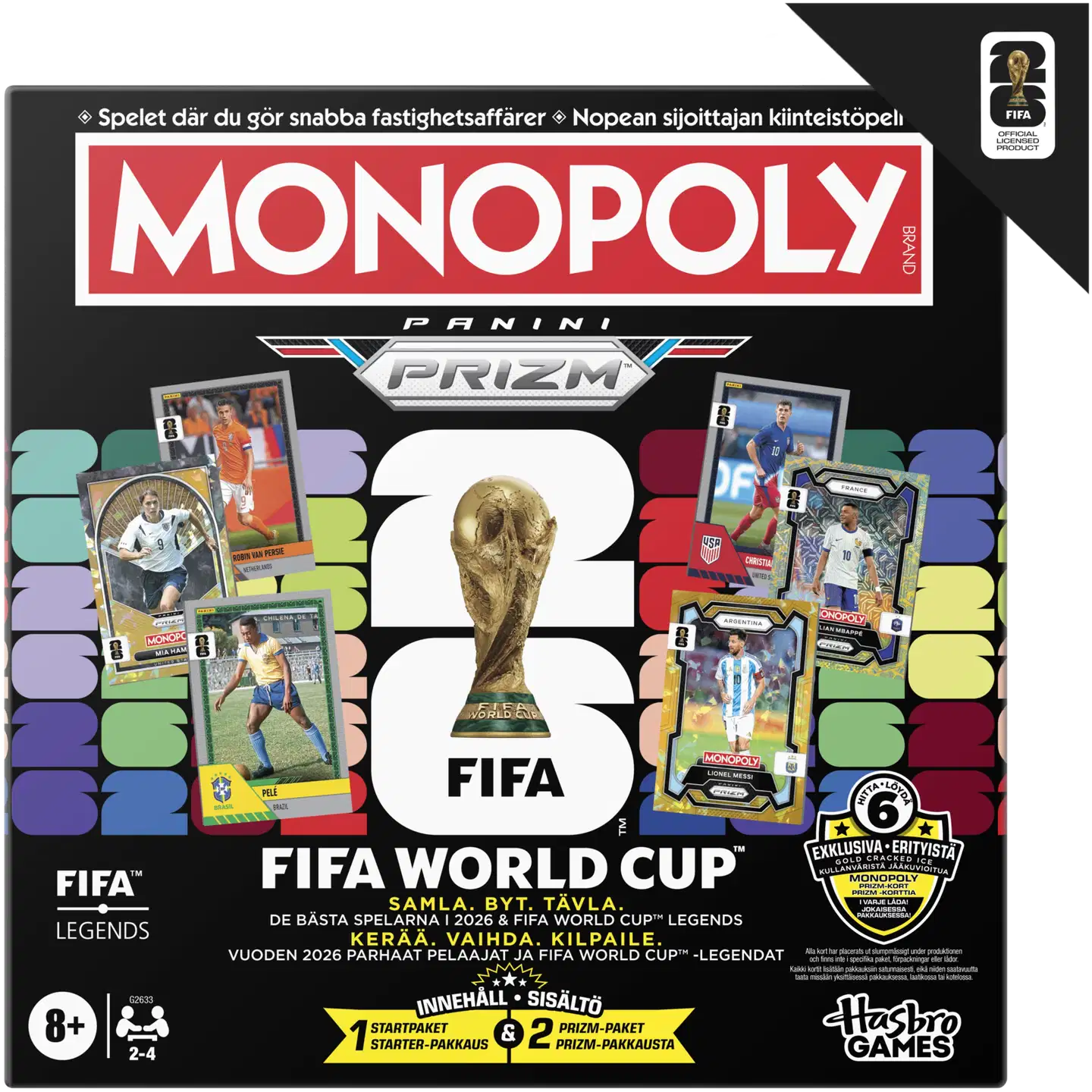 Monopoly lautapeli Fifa (suomen- ja ruotsinkielinen) - 1