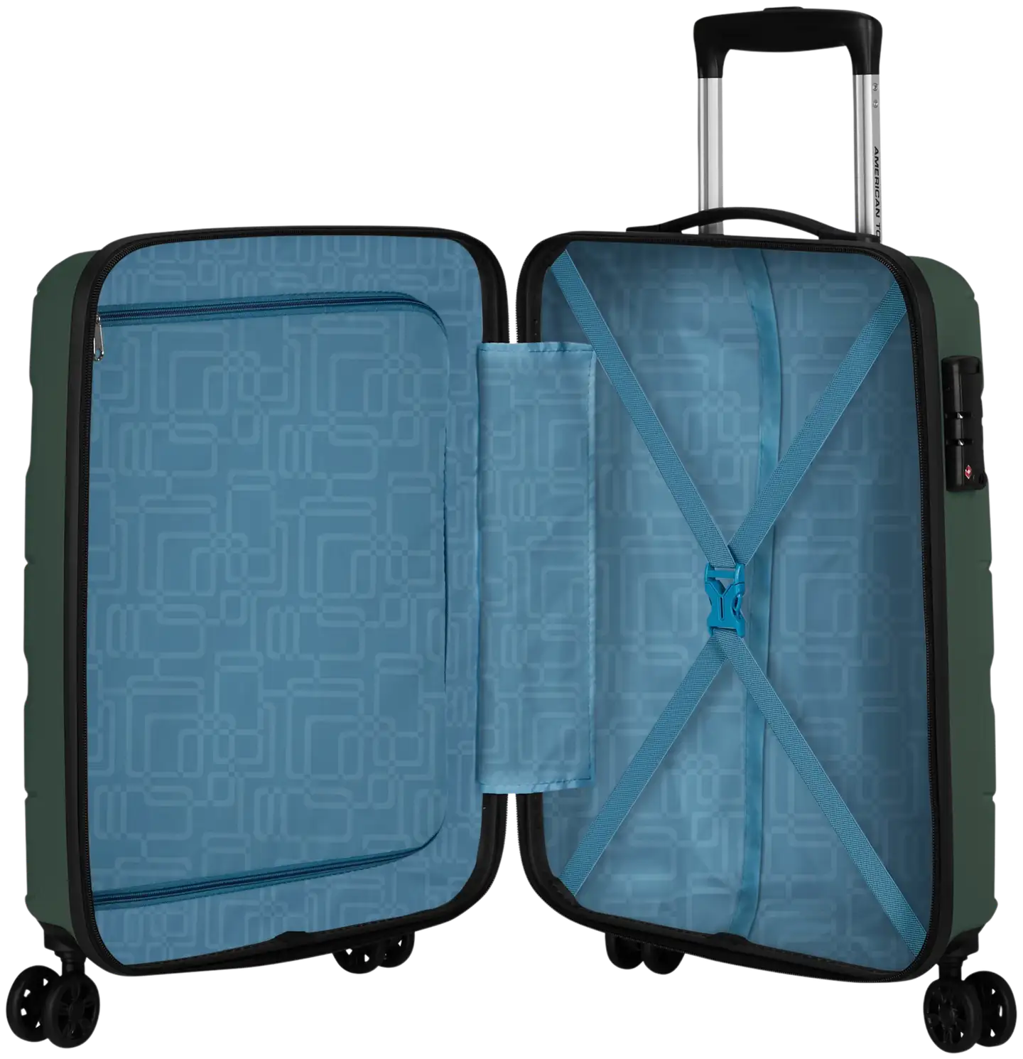 American Tourister matkalaukku Jetdriver 3.0-spinner 55/20 vihreä - 4