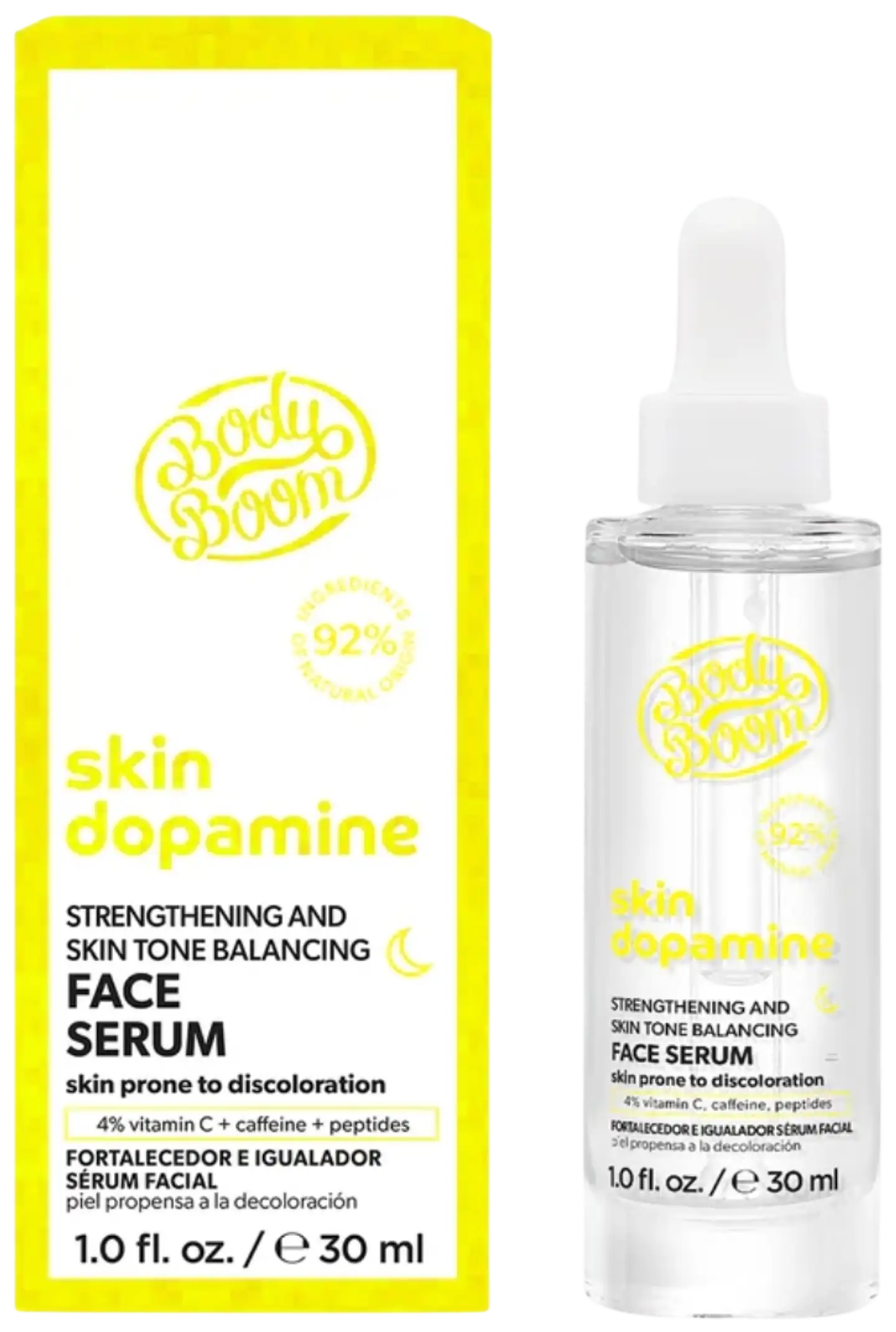 BodyBoom skin dopamine vahvistava ja kirkastava C-vitamiiniseerumi 30ml