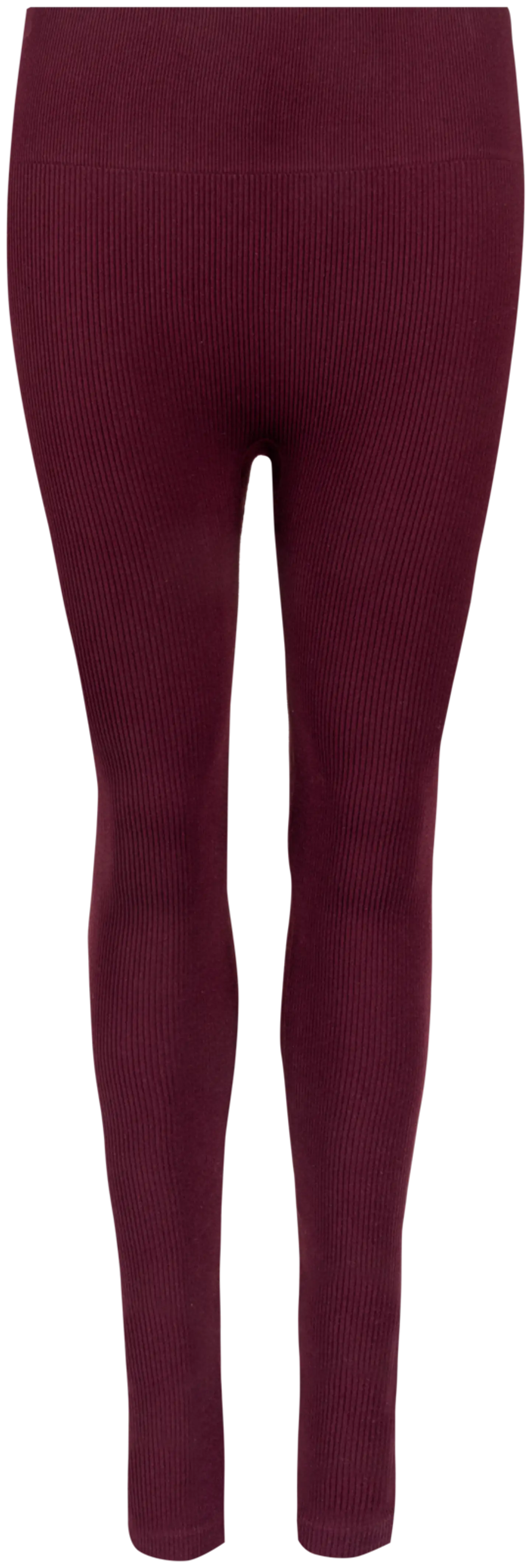 House naisten ribbileggingsit - RED MAHOGANY - 1