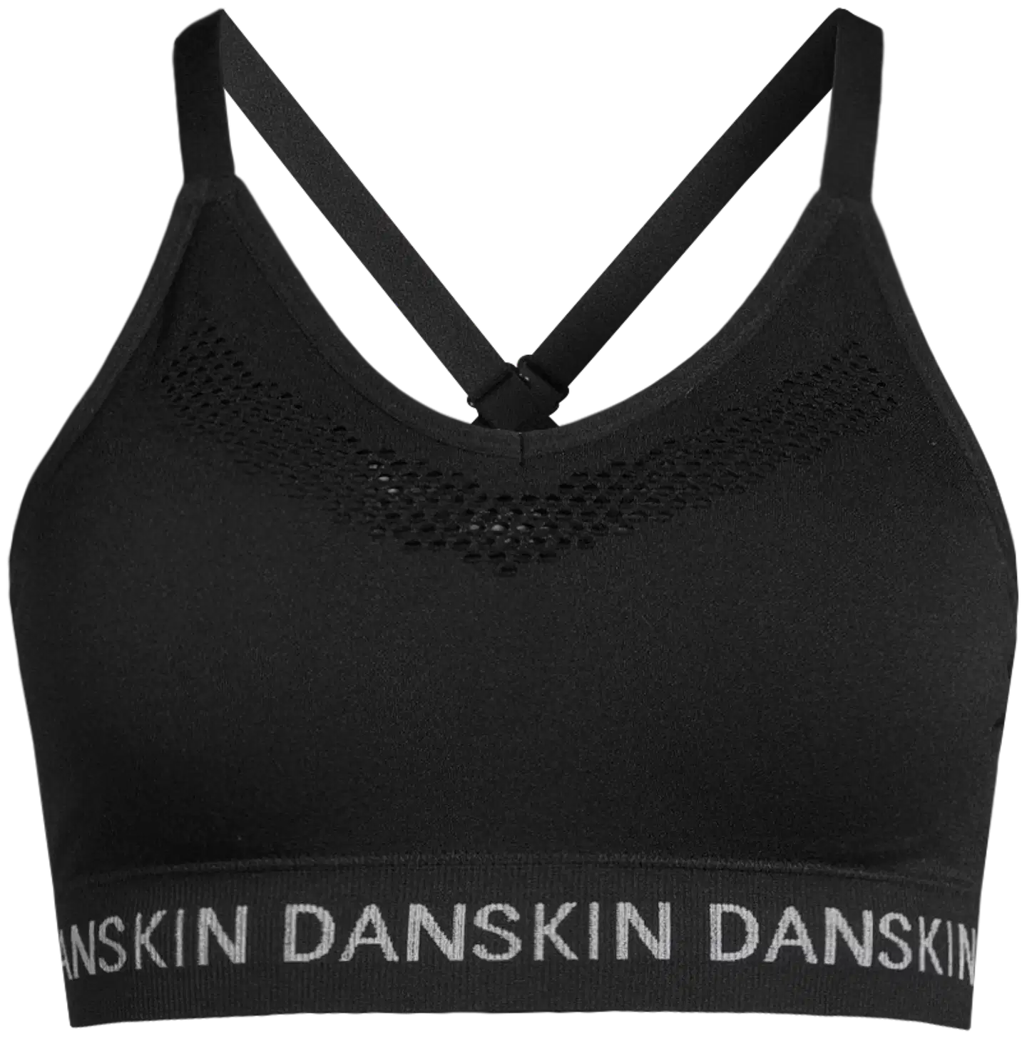Danskin naisten rintaliivitoppi 211D332555 2-pack - Black/White - 9