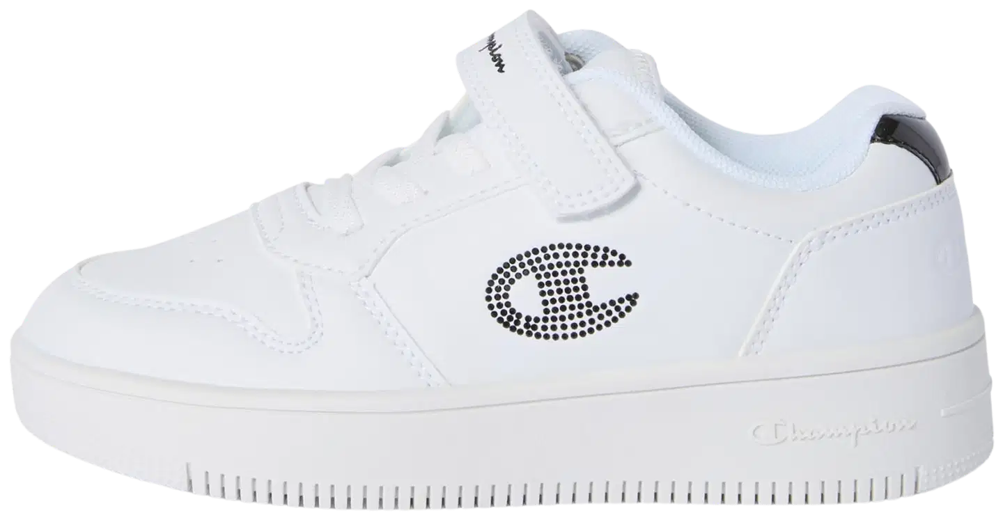 Champion lasten tennari RD18 PLATFORM GLITTER - WHITE - 4
