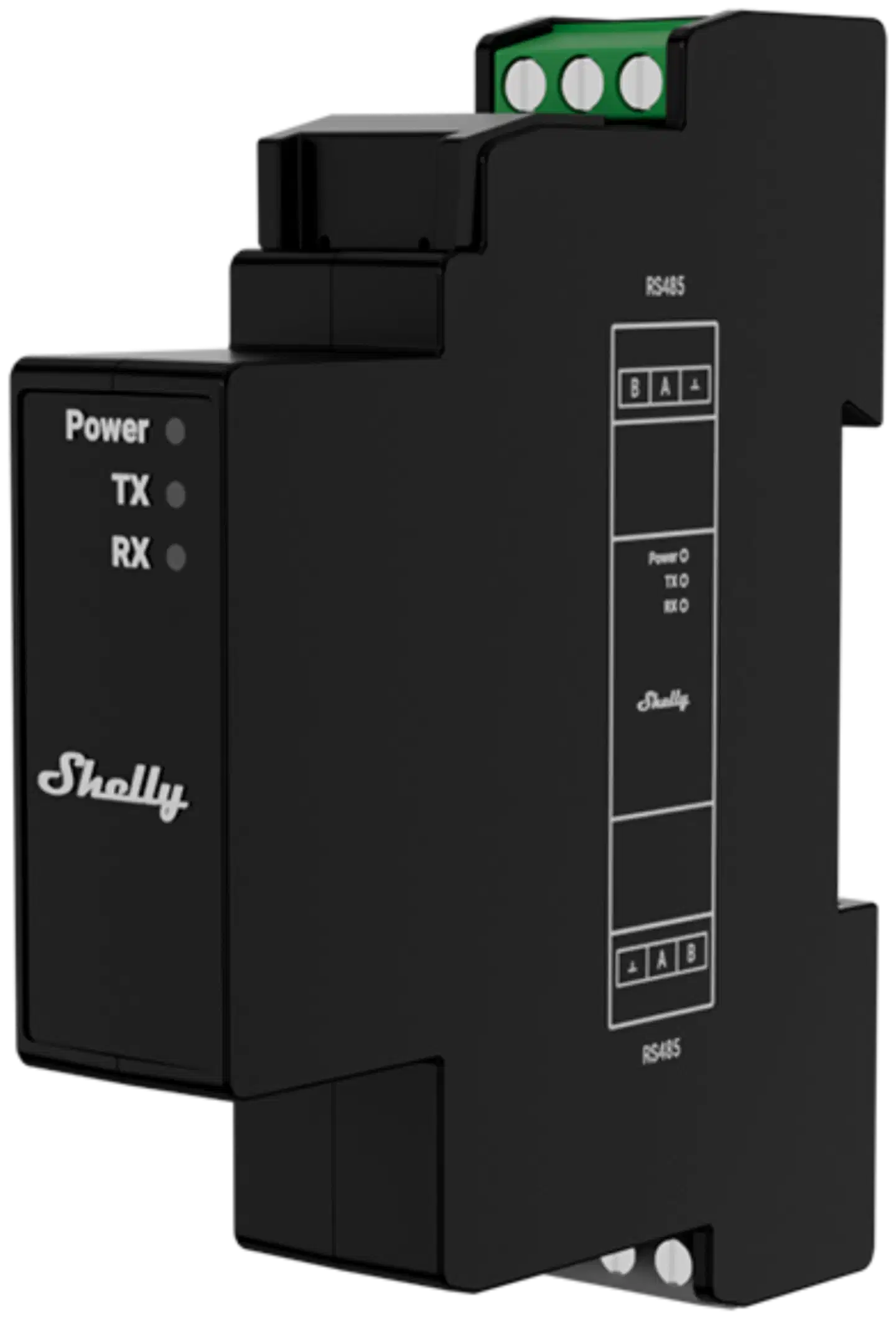 Shelly Pro Modbus Add-on RS485 - Modbus-lisäosamoduuli Shelly Pro -laitteille - 1